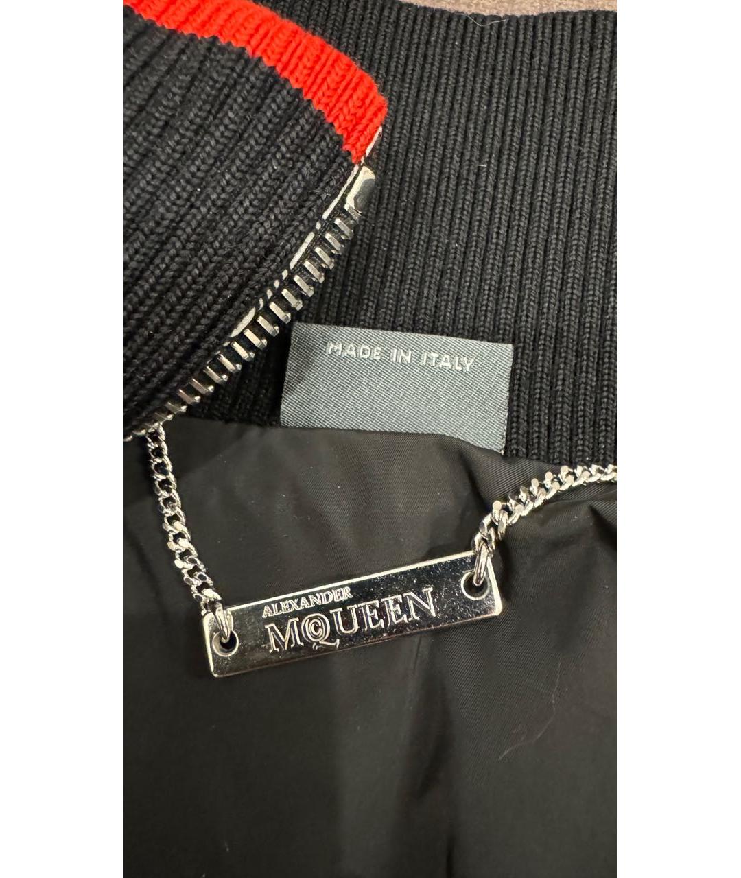 ALEXANDER MCQUEEN Белый полиэстеровый пуховик, фото 3