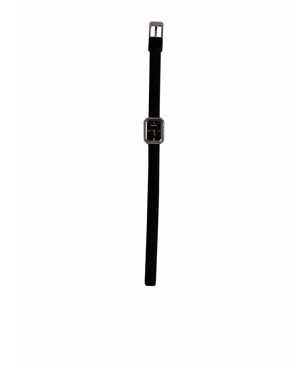 CHANEL Черные часы, фото 1