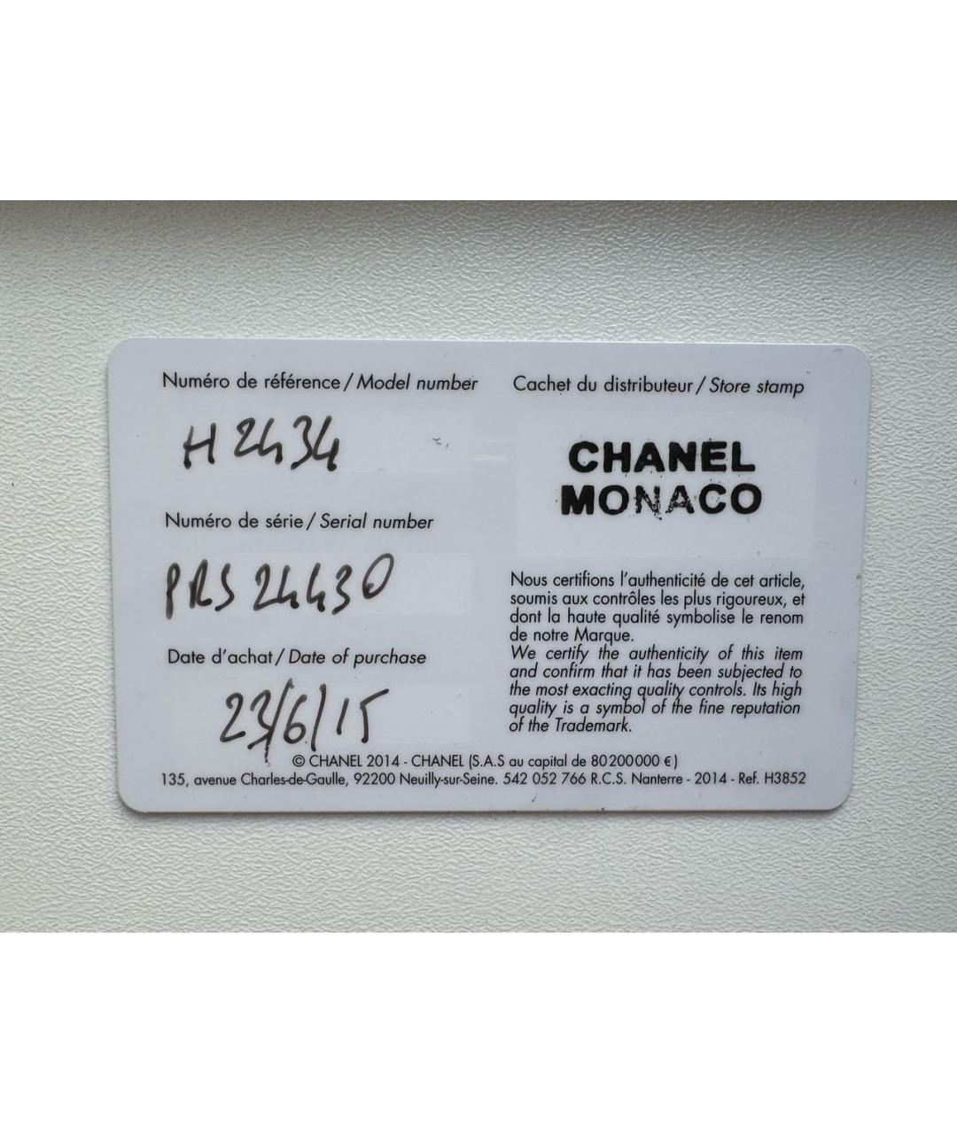 CHANEL Черные часы, фото 5