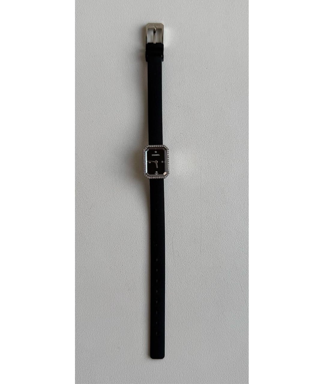 CHANEL Черные часы, фото 9