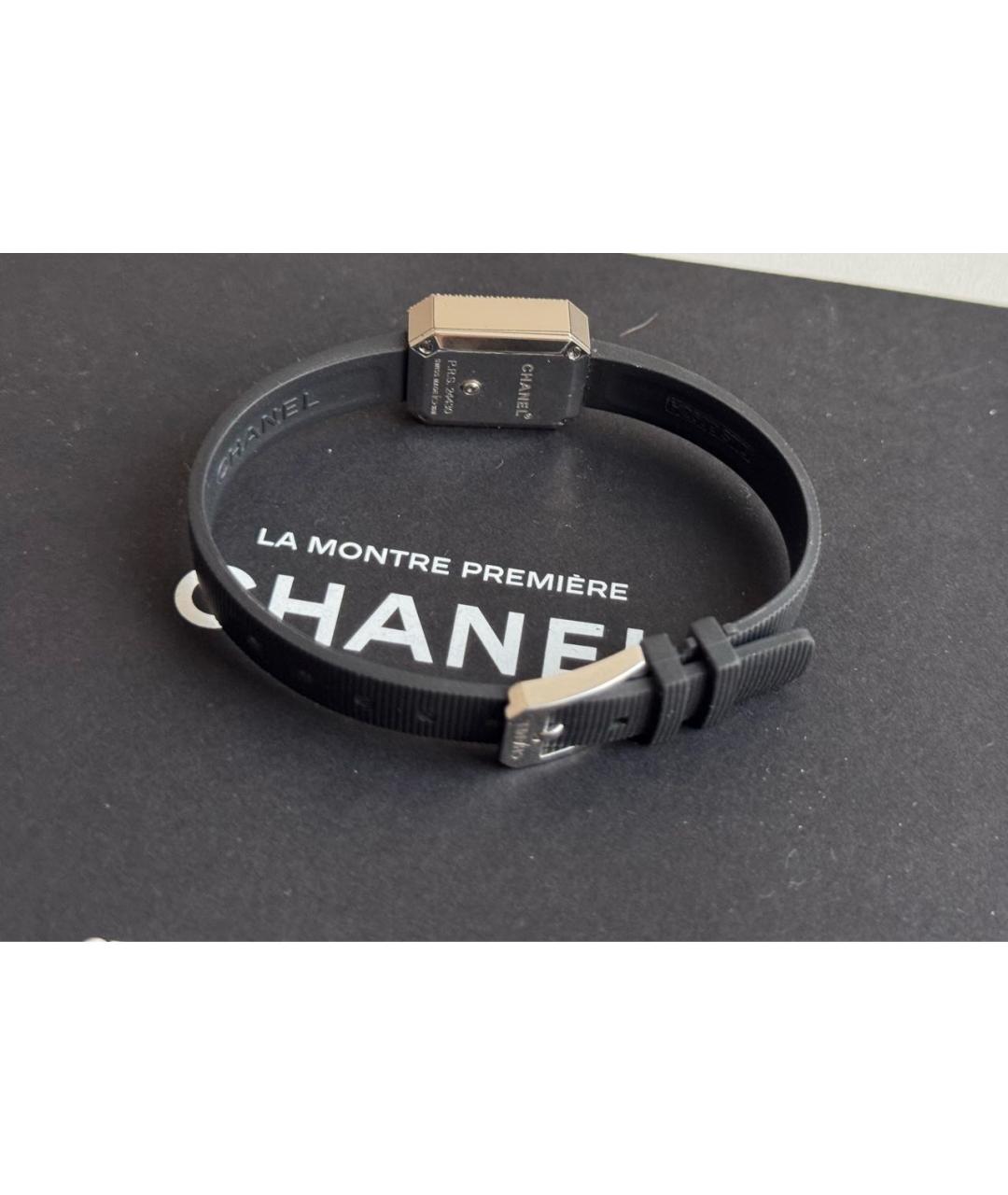CHANEL Черные часы, фото 3