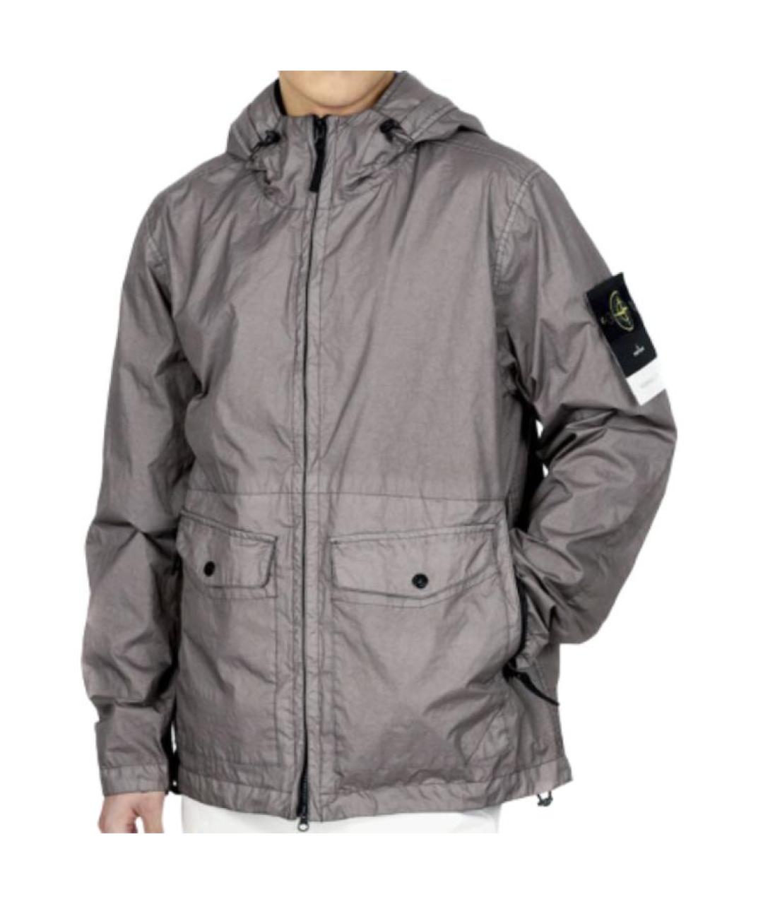 STONE ISLAND Серая куртка, фото 4