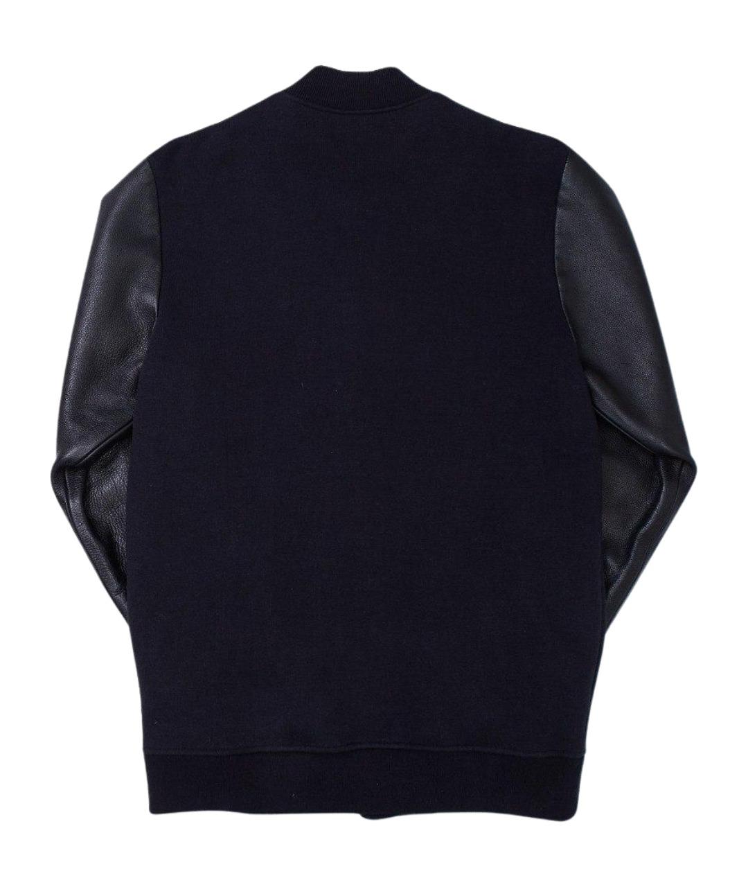 CHROME HEARTS Черная кожаная куртка, фото 2