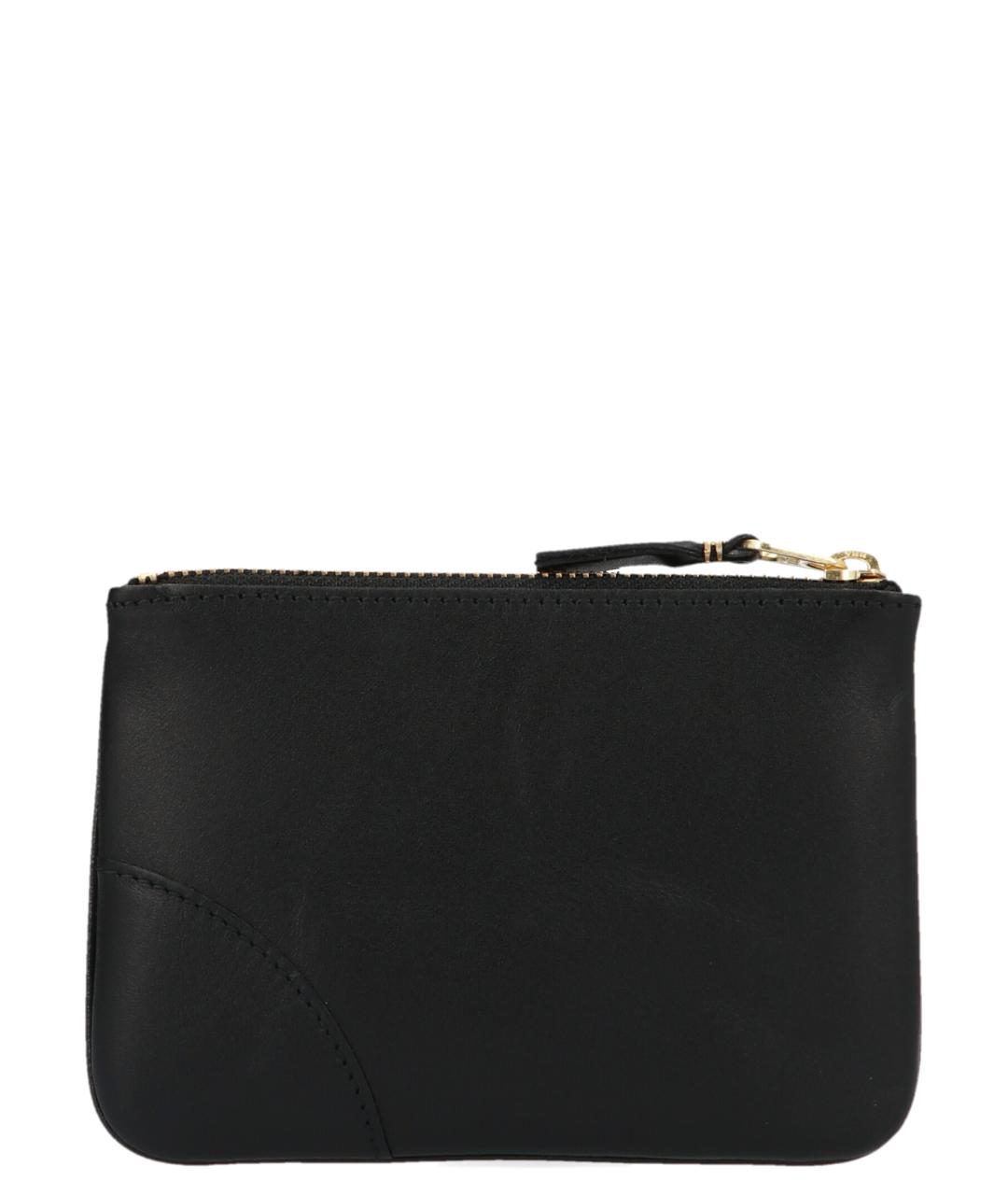 COMME DES GARÇONS WALLET Черный кожаный кошелек, фото 2