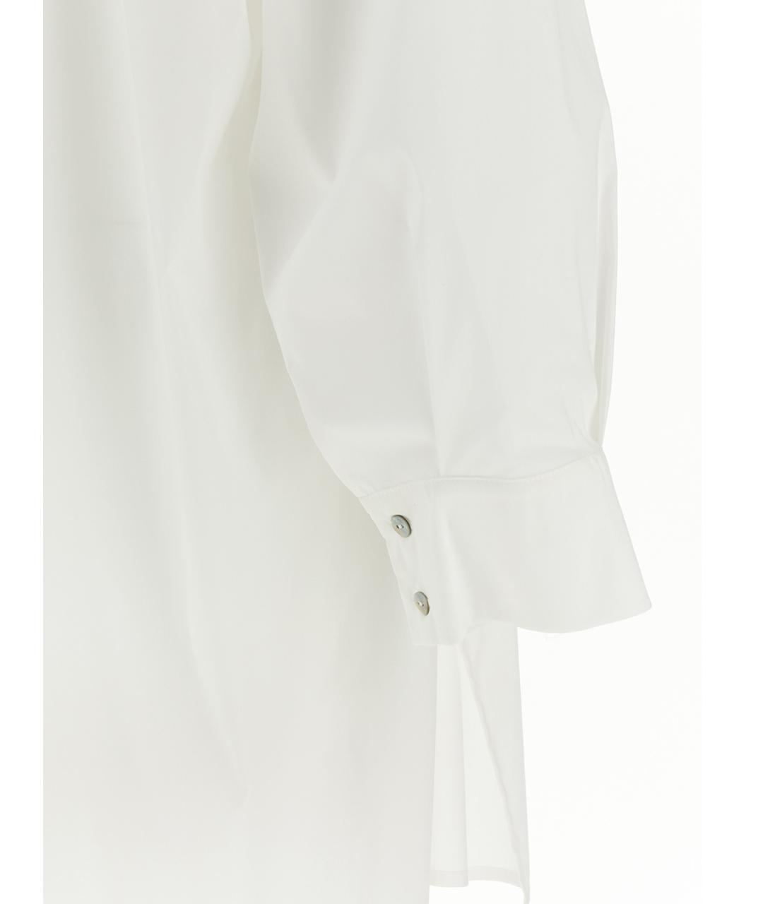 DI.LA3 PARI' Белая шелковая блузы, фото 4