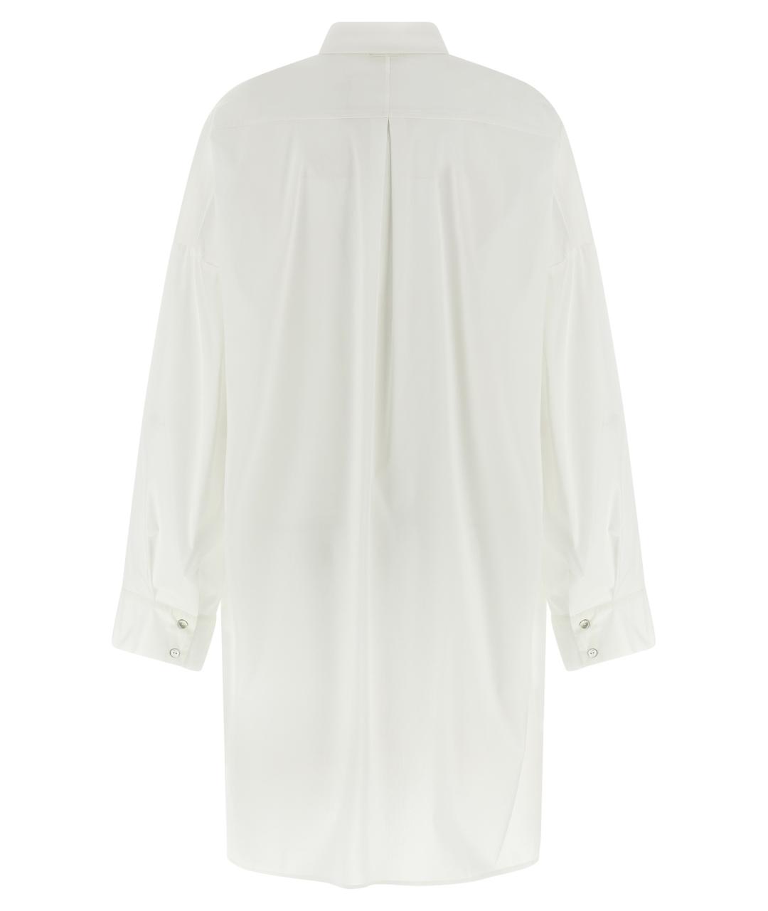 DI.LA3 PARI' Белая шелковая блузы, фото 2