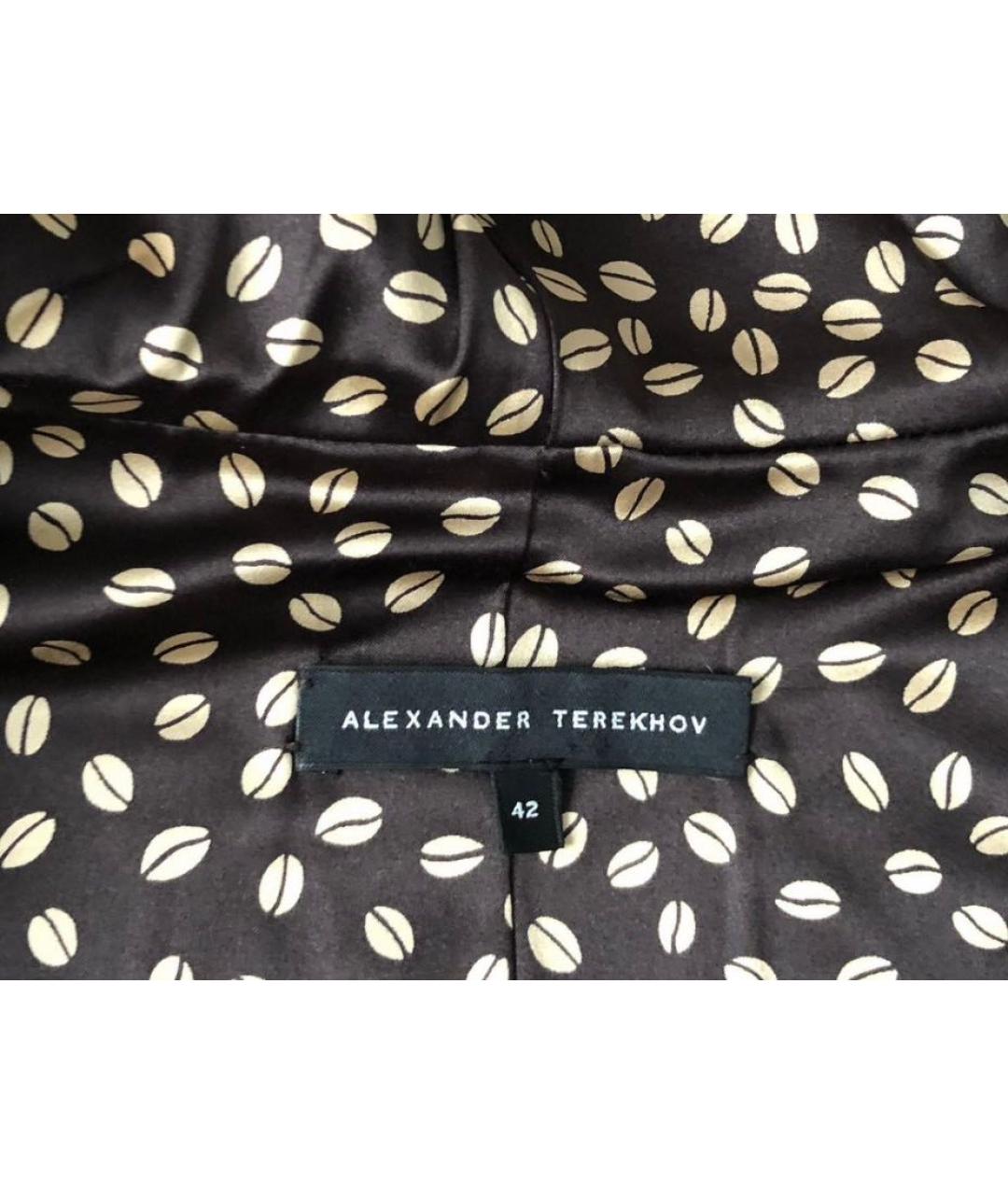 ALEXANDER TEREKHOV Коралловая меховая шуба, фото 5