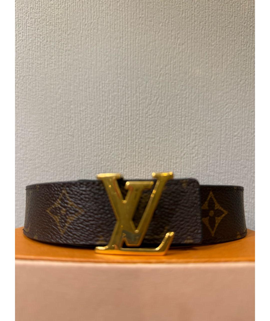 LOUIS VUITTON Черный ремень, фото 5