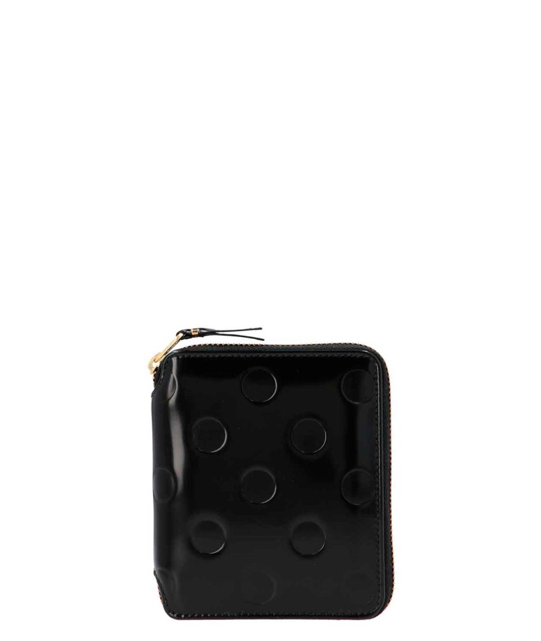 COMME DES GARÇONS WALLET Черный кожаный кошелек, фото 1