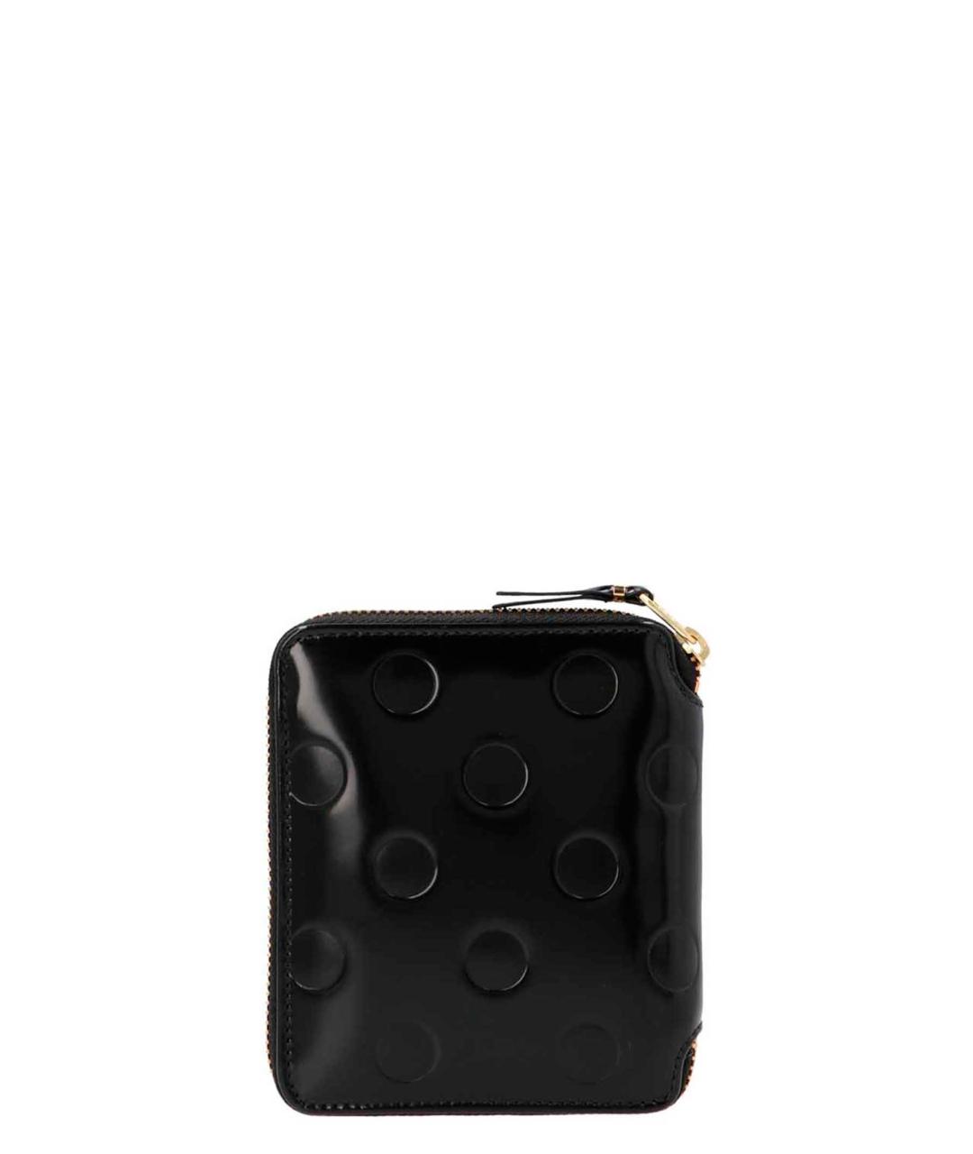 COMME DES GARÇONS WALLET Черный кожаный кошелек, фото 2