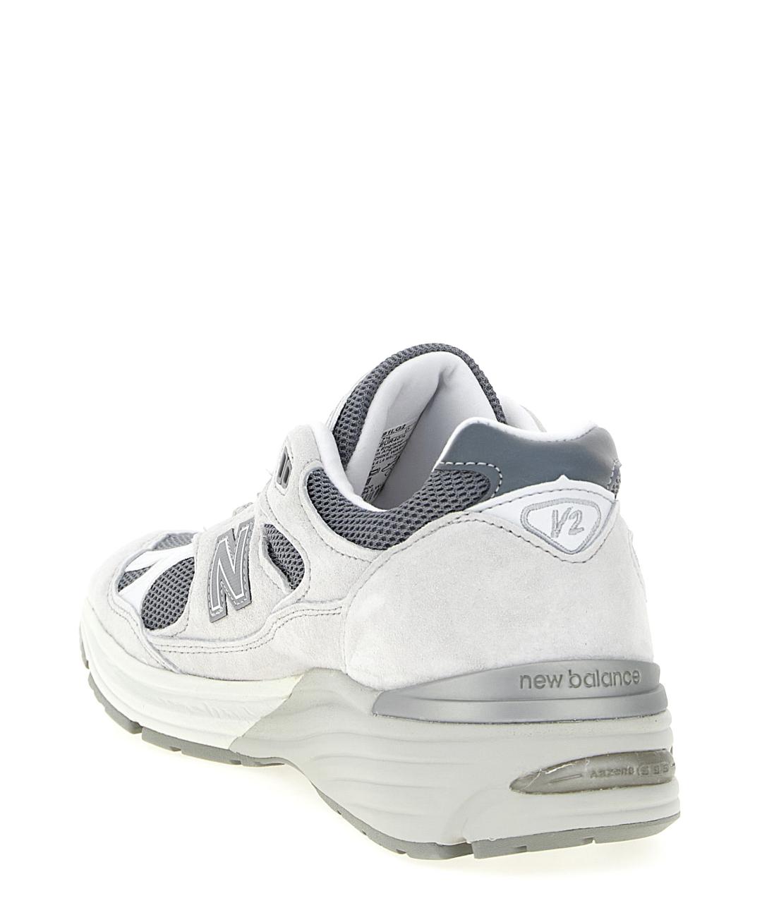 NEW BALANCE Серые замшевые низкие кроссовки / кеды, фото 3