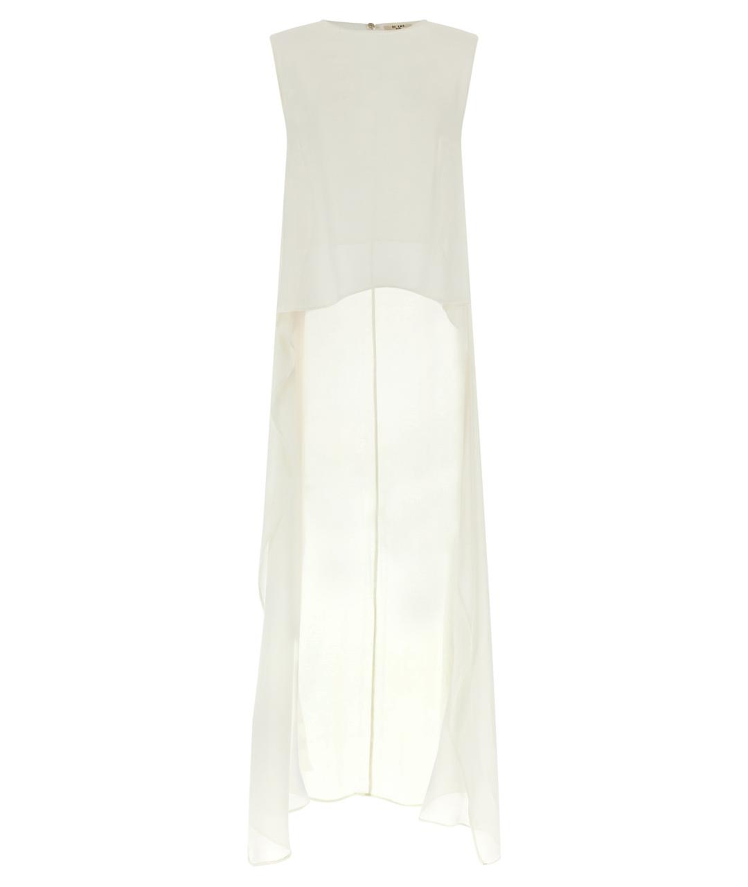 DI.LA3 PARI' Белая шелковая майка, фото 1