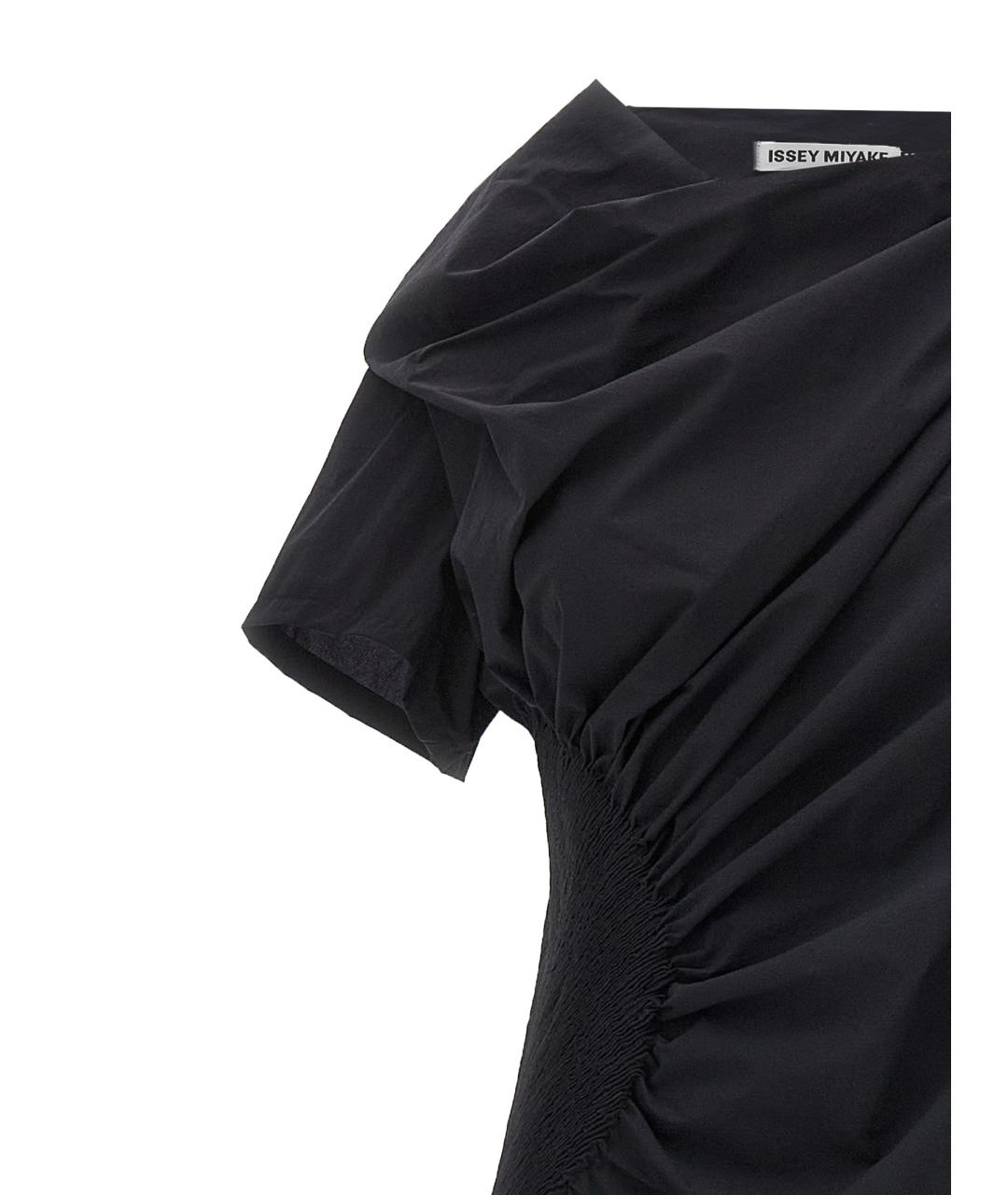 ISSEY MIYAKE Черное полиэстеровое коктейльное платье, фото 3