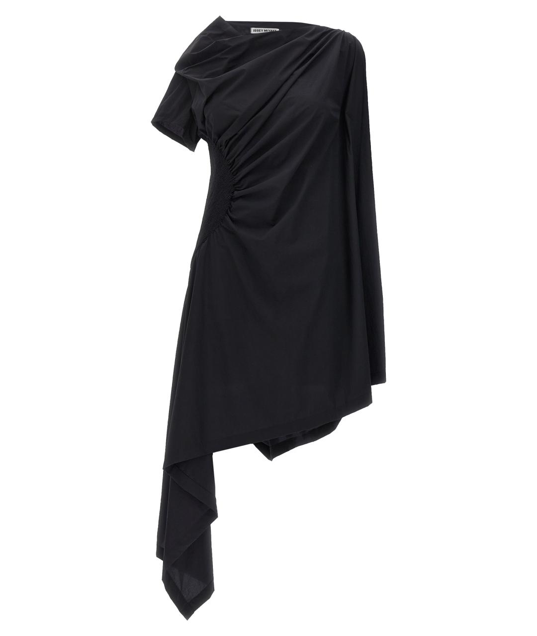 ISSEY MIYAKE Черное полиэстеровое коктейльное платье, фото 1