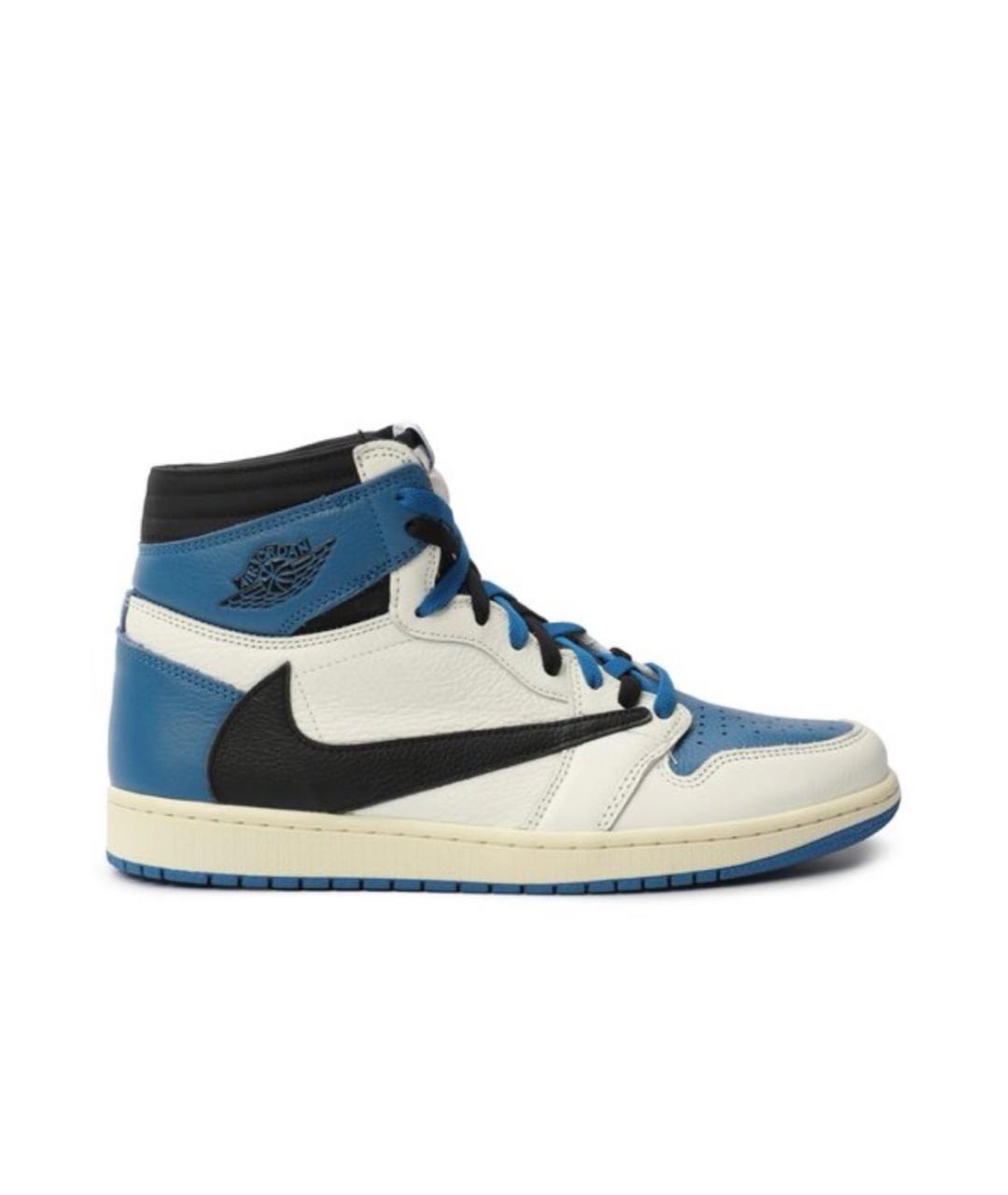 JORDAN Кожаные высокие кроссовки / кеды, фото 1