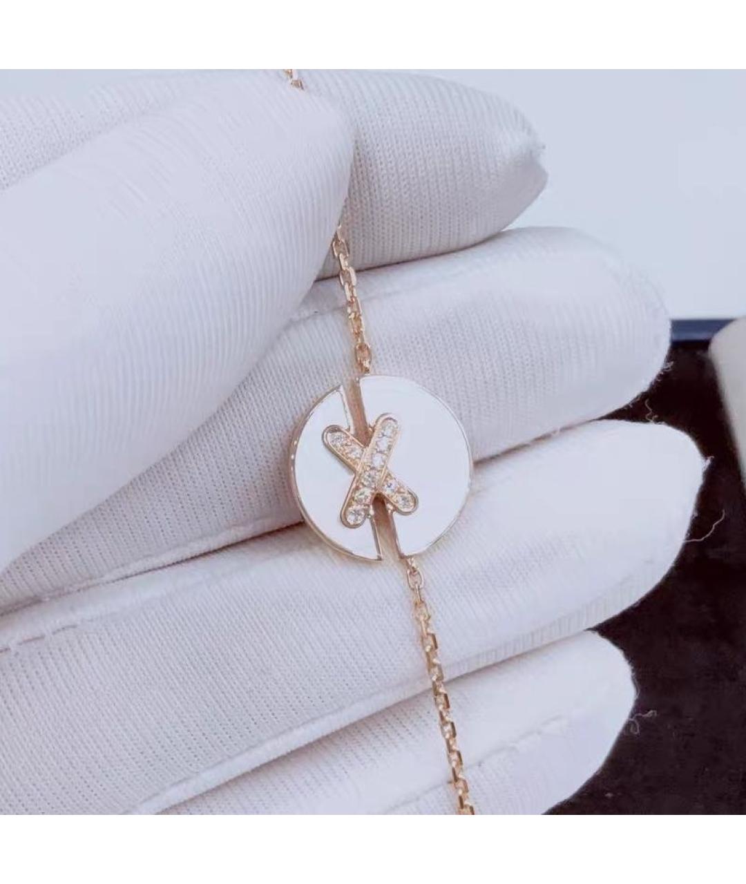 CHAUMET Белый браслет из розового золота, фото 5