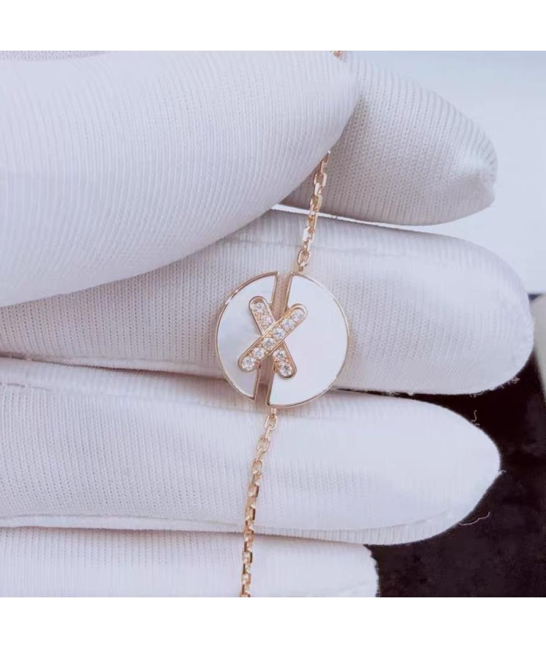 CHAUMET Белый браслет из розового золота, фото 6