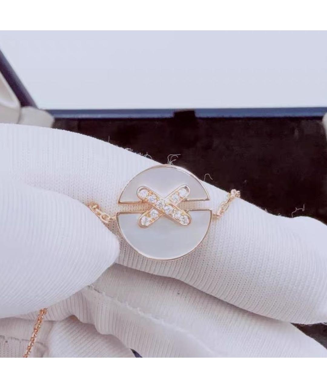 CHAUMET Белый браслет из розового золота, фото 3
