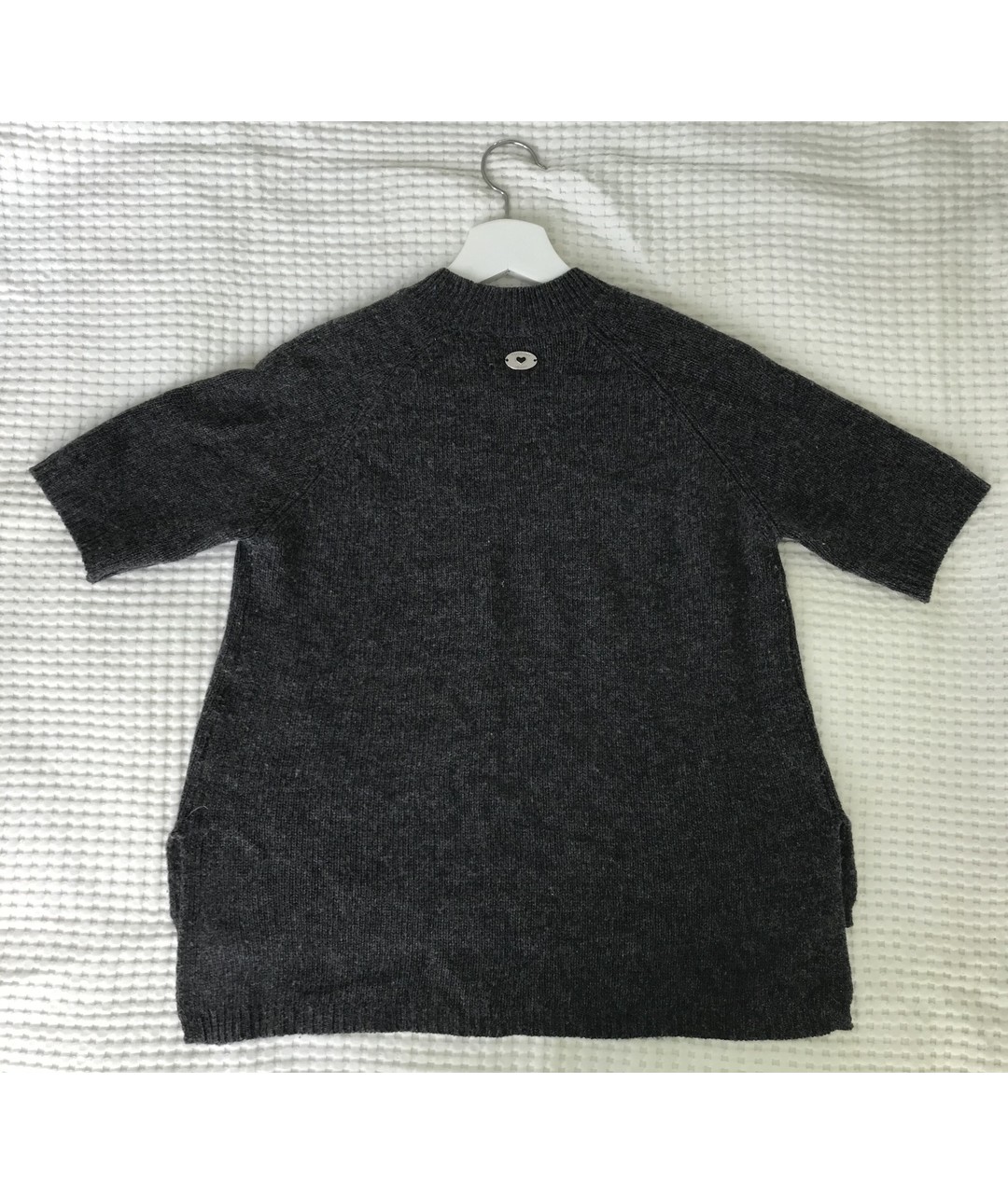 TWIN-SET Серый шерстяной джемпер / свитер, фото 2