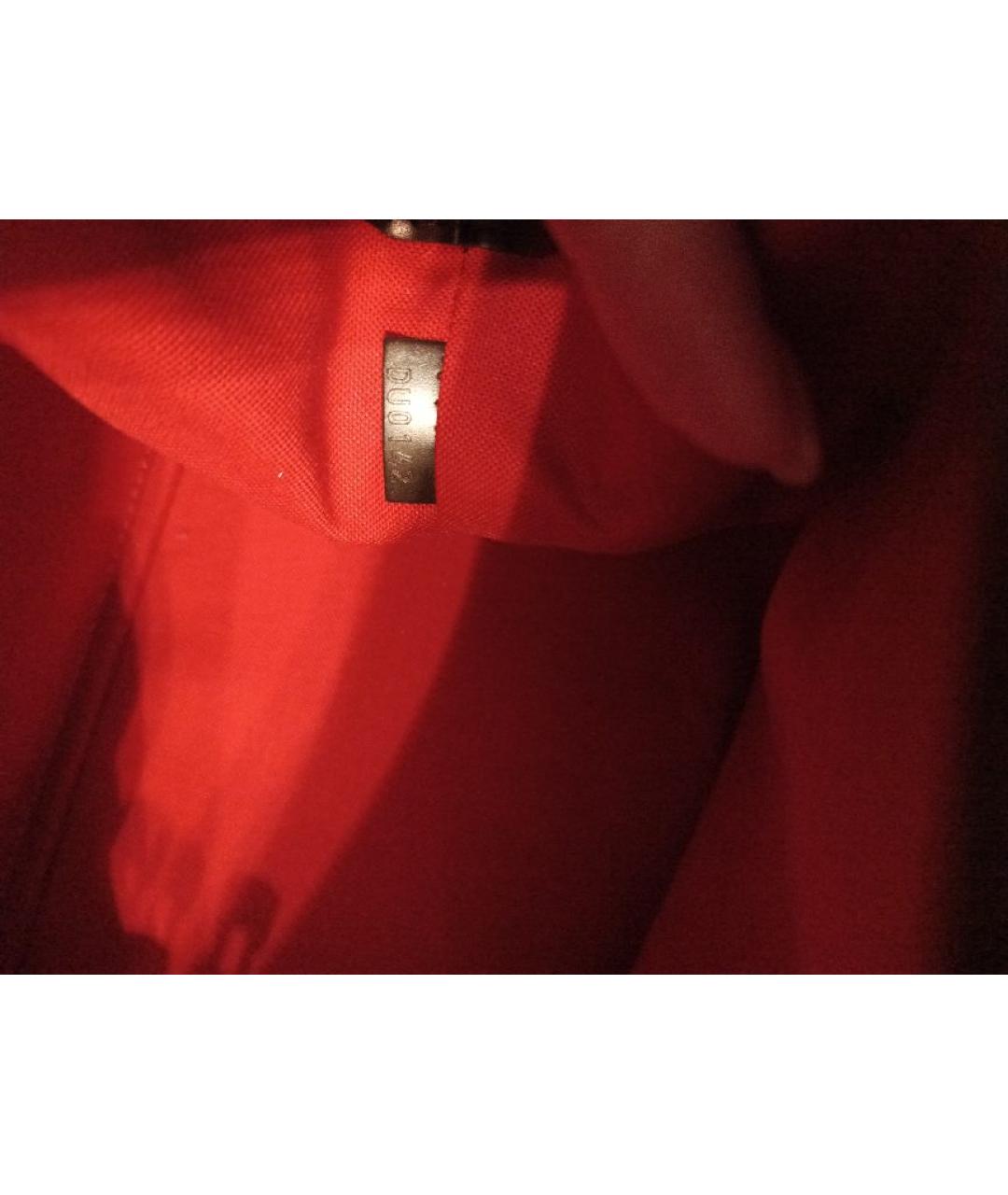 LOUIS VUITTON Коричневая сумка с короткими ручками, фото 9