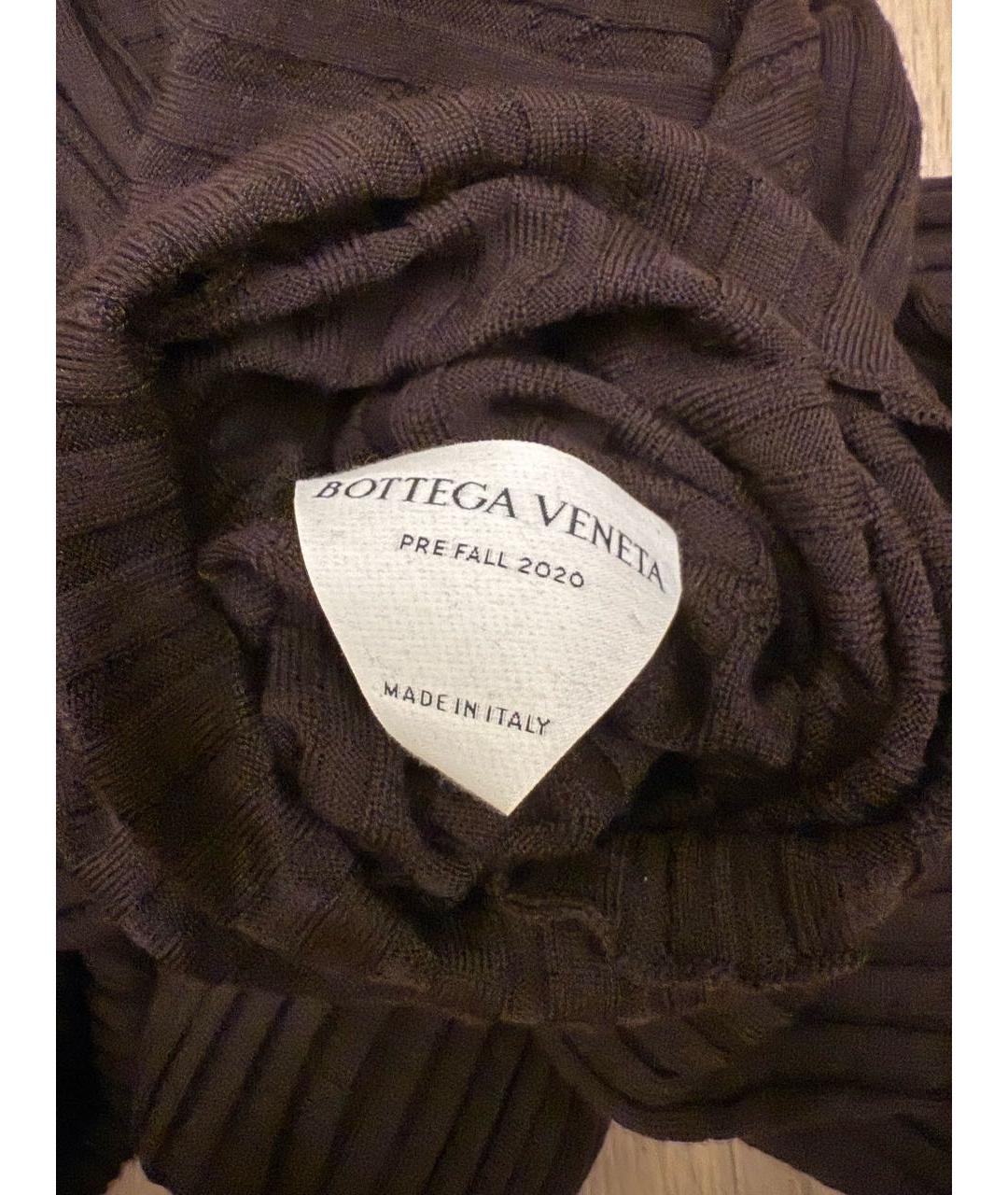BOTTEGA VENETA Коричневое повседневное платье, фото 2