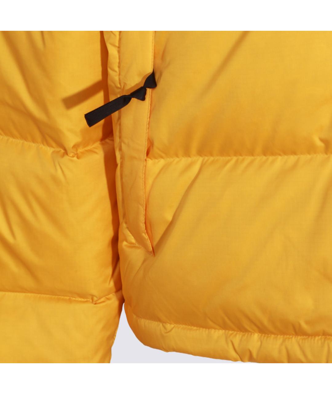 THE NORTH FACE Желтый полиамидовый пуховик, фото 3