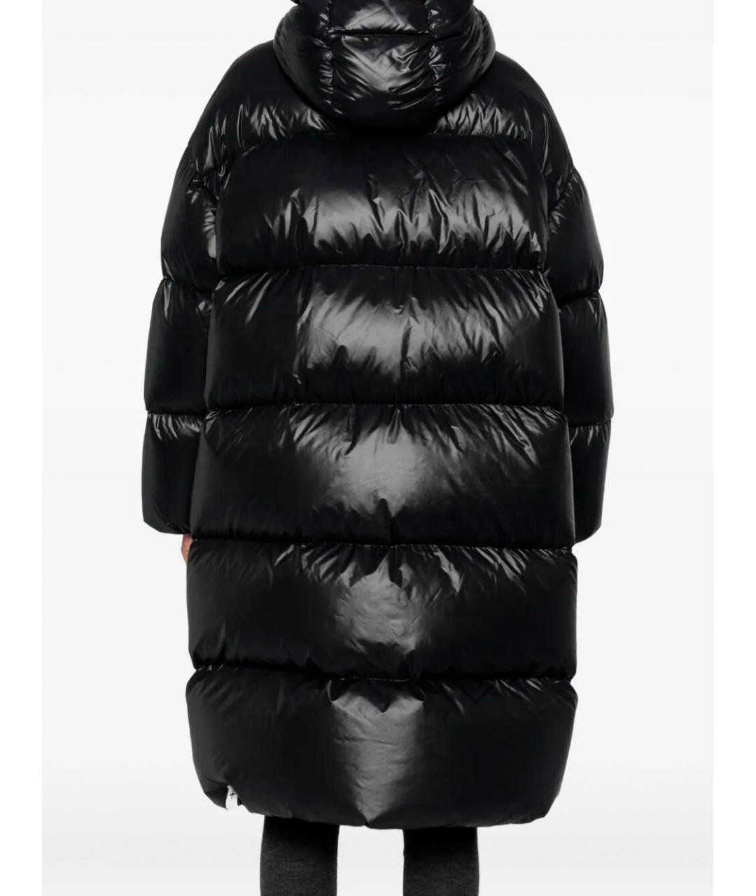 JIL SANDER Черный полиамидовый пуховик, фото 3