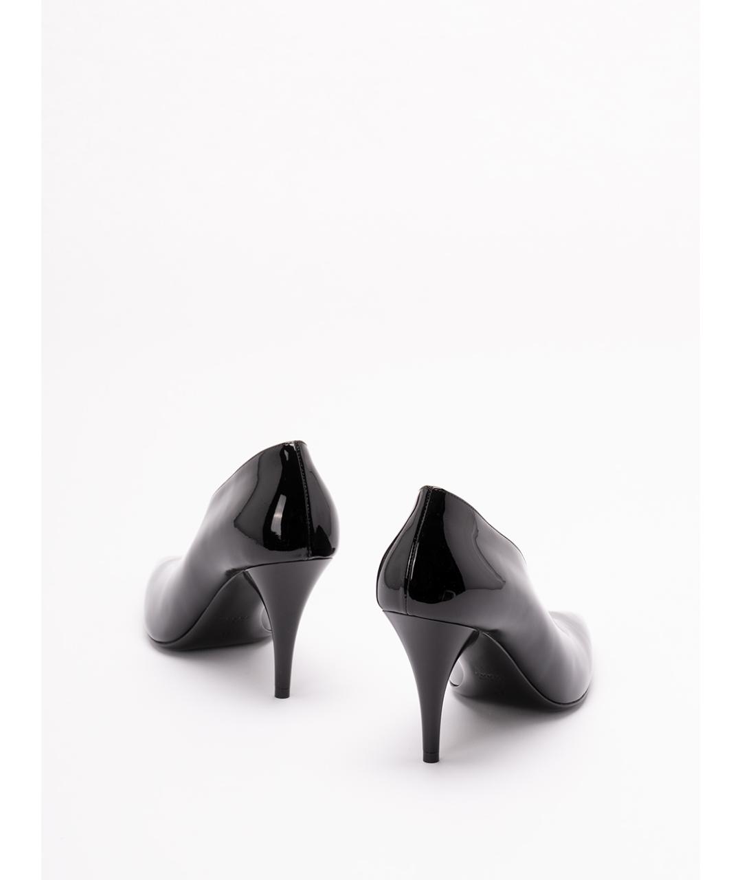 GUCCI Черные туфли из лакированной кожи, фото 3