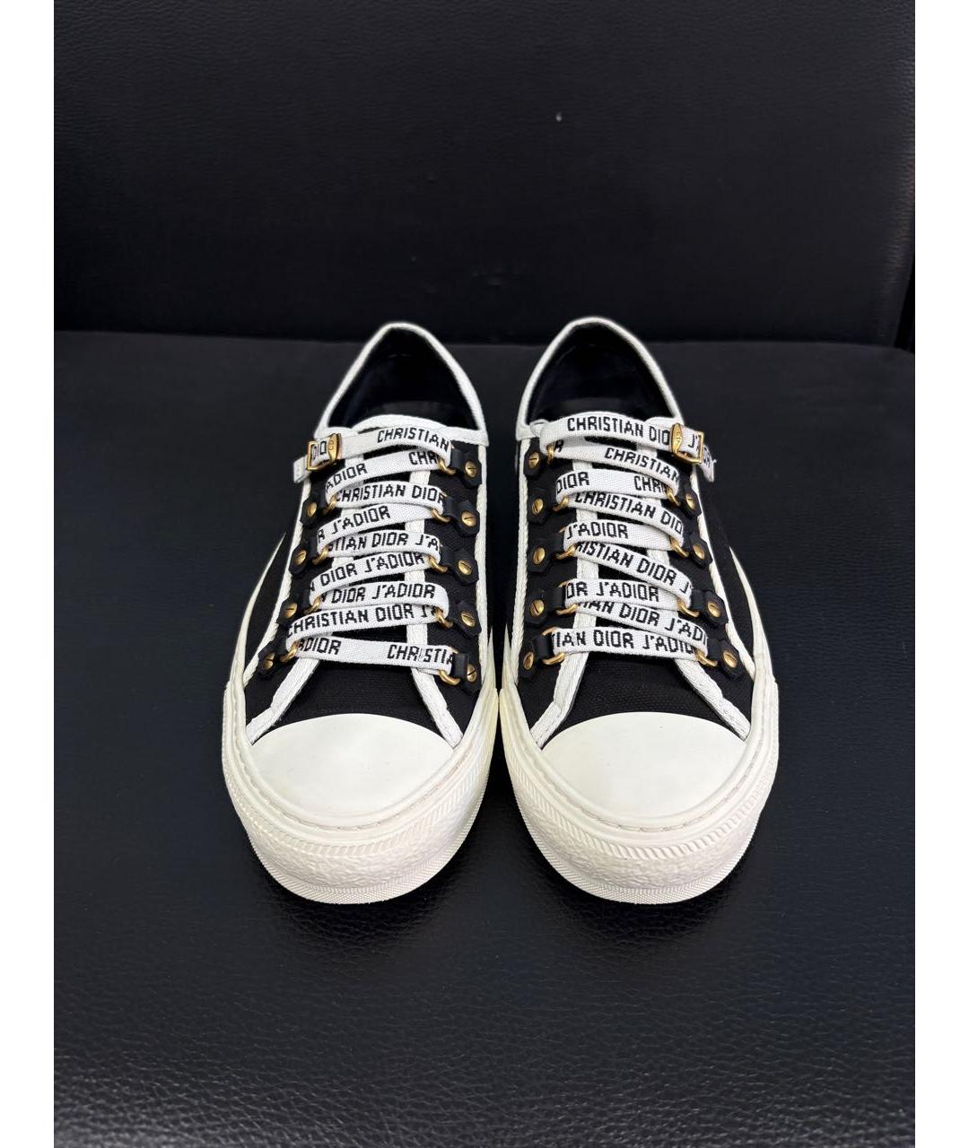 CHRISTIAN DIOR Черные кеды, фото 2