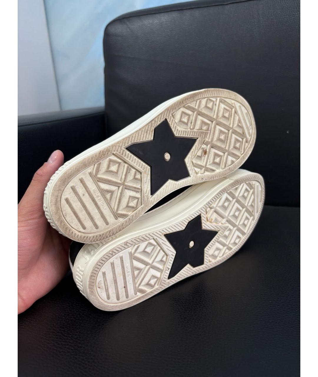 CHRISTIAN DIOR Черные кеды, фото 5