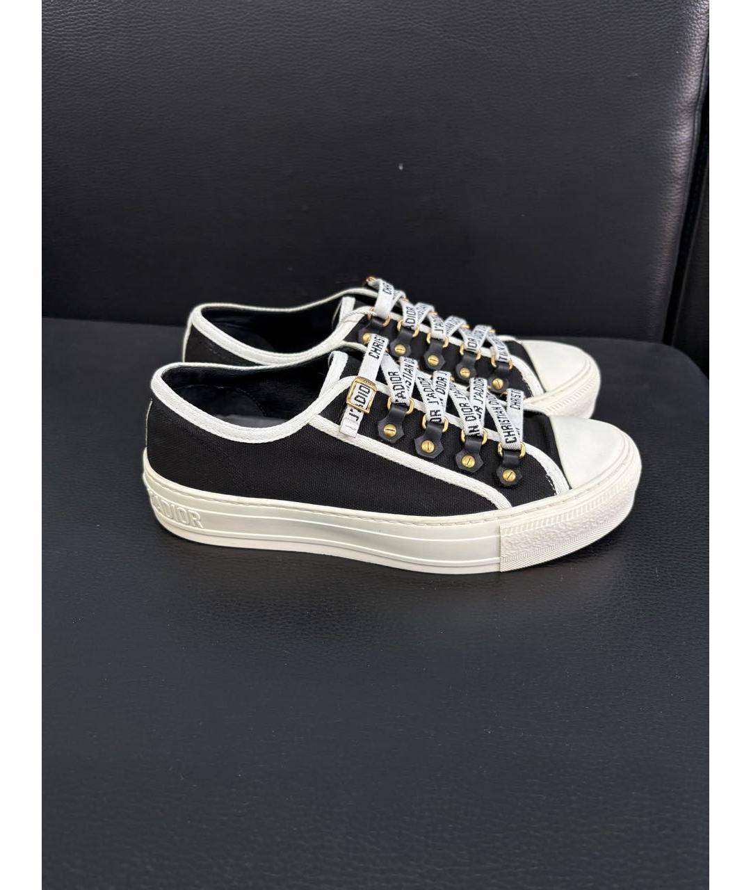 CHRISTIAN DIOR Черные кеды, фото 7