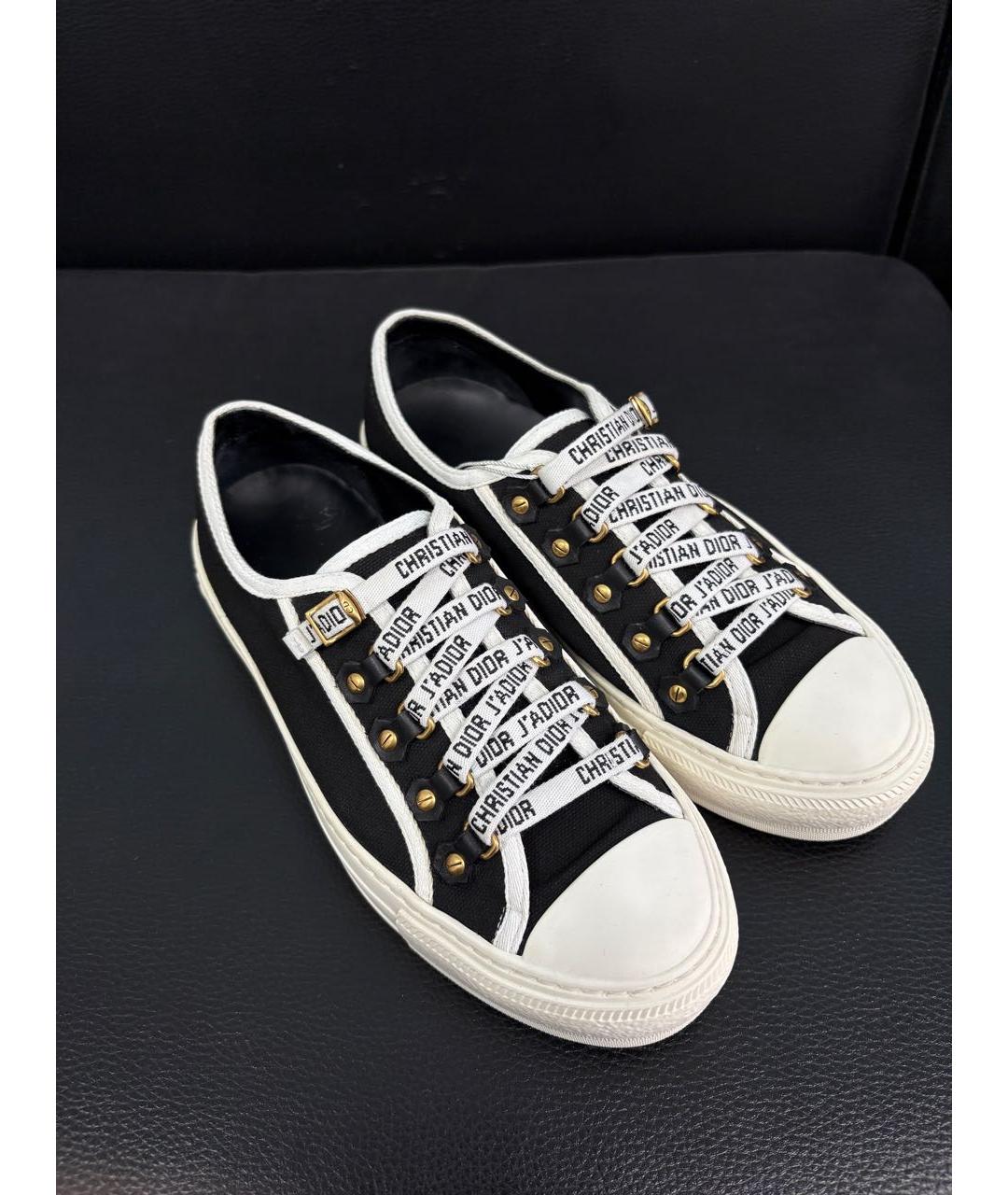 CHRISTIAN DIOR Черные кеды, фото 6