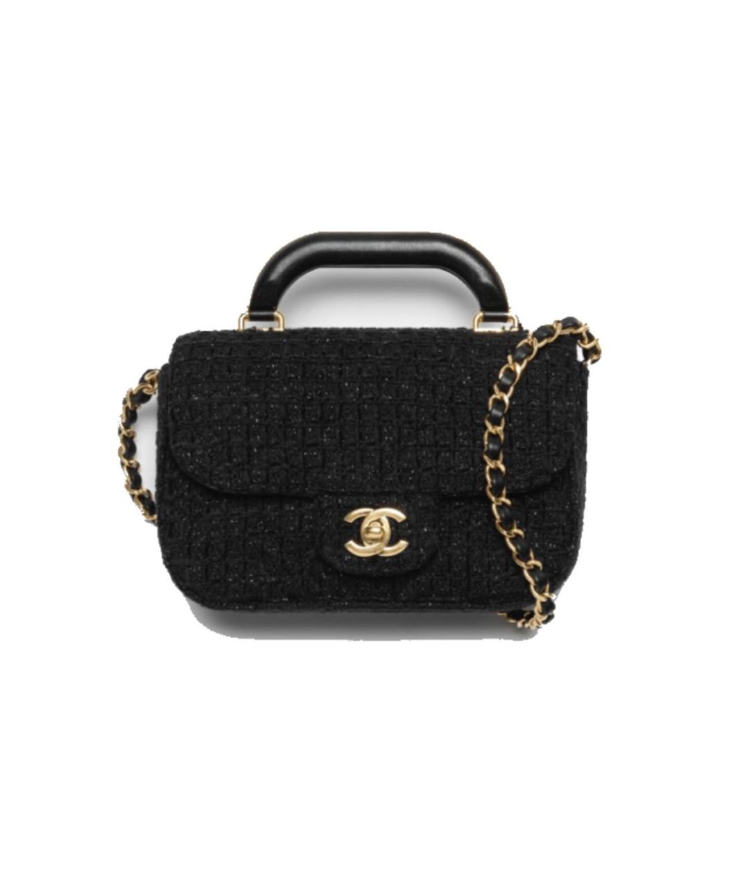 CHANEL Черная сумка через плечо, фото 1
