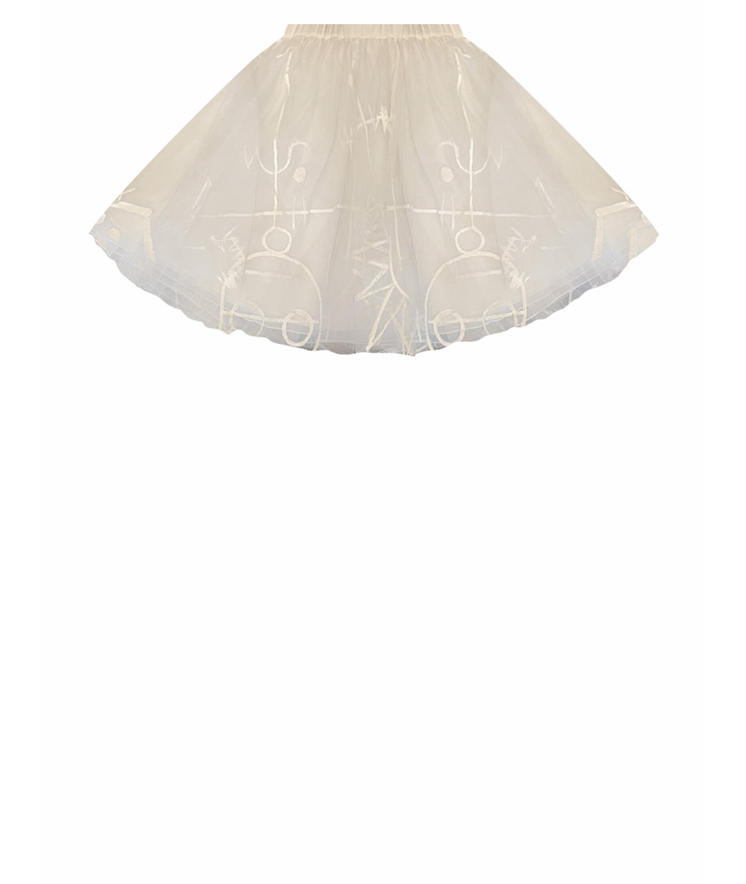 CHRISTIAN DIOR PRE-OWNED Белая юбка, фото 1