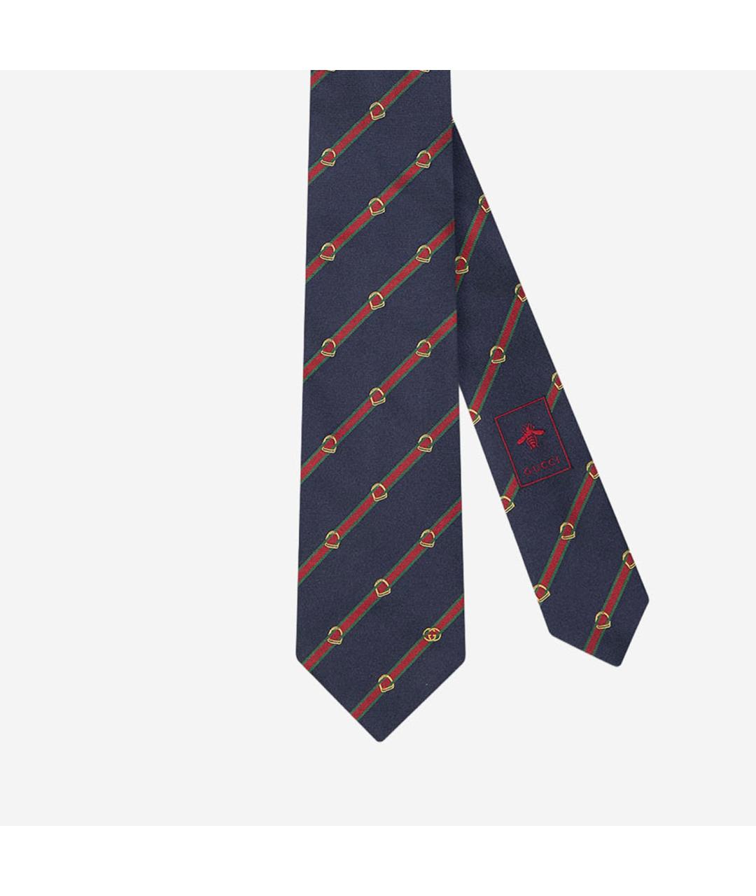 GUCCI Красный шелковый галстук, фото 2
