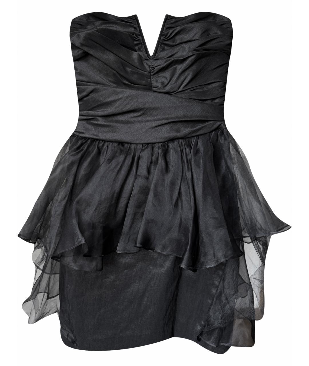 BADGLEY MISCHKA Черное полиэстеровое вечернее платье, фото 1