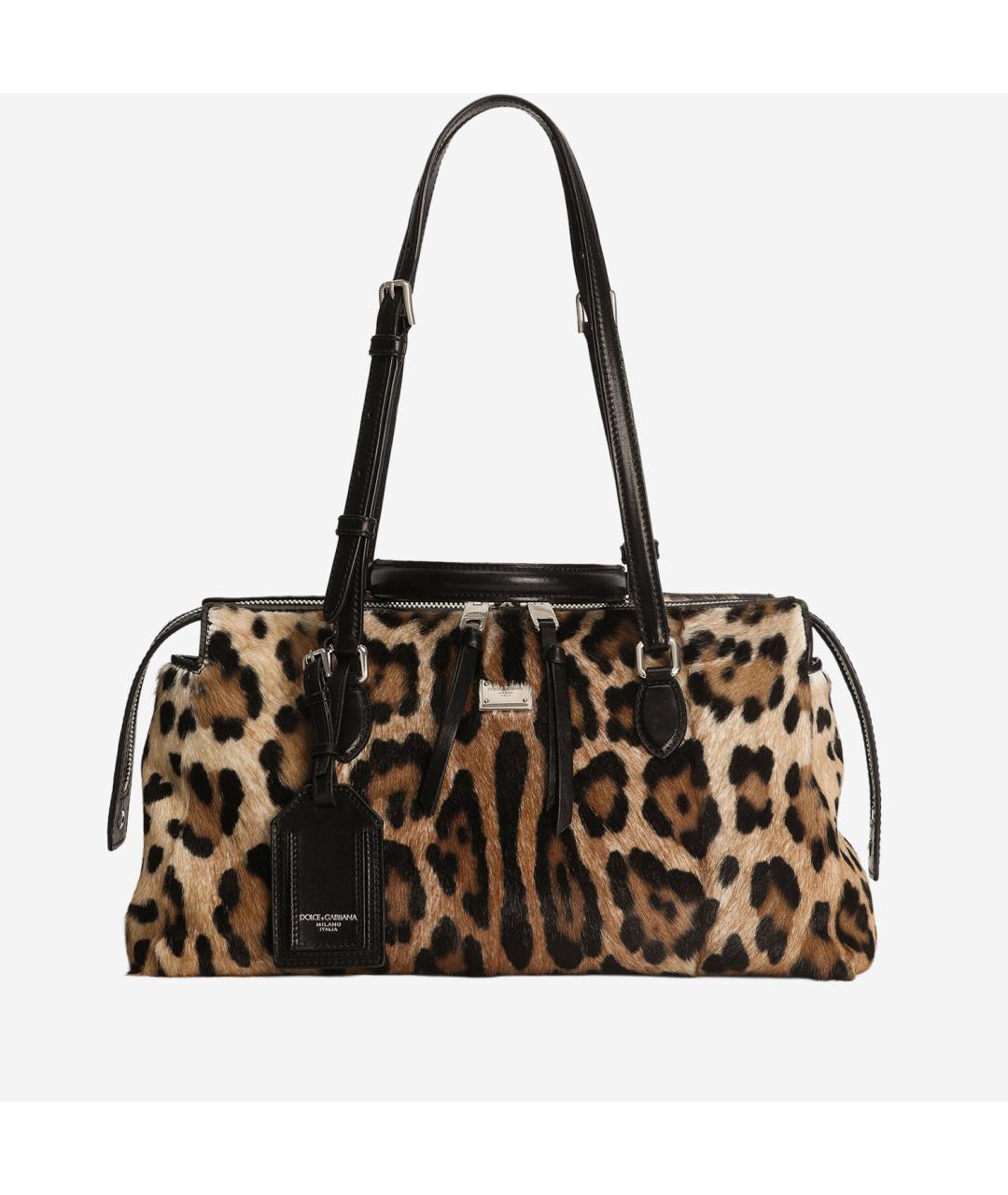 DOLCE&GABBANA Мульти кожаная сумка тоут, фото 2