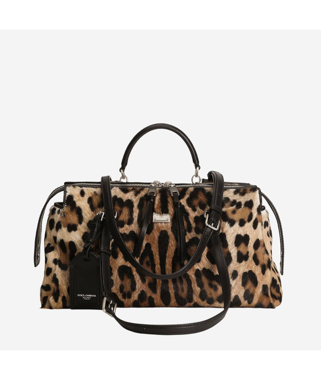 DOLCE&GABBANA Мульти кожаная сумка тоут, фото 6