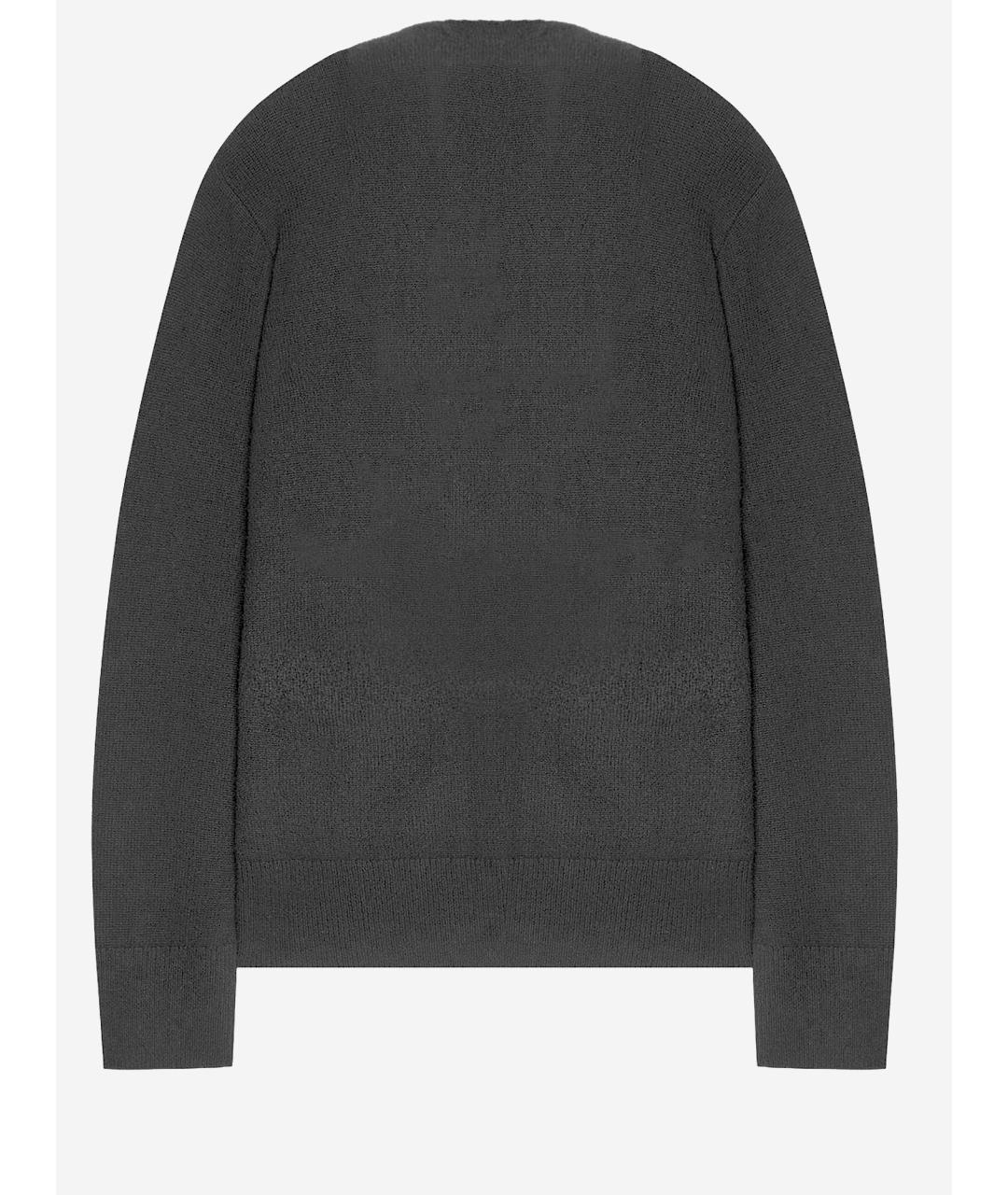 DRIES VAN NOTEN Серый кашемировый кардиган, фото 2