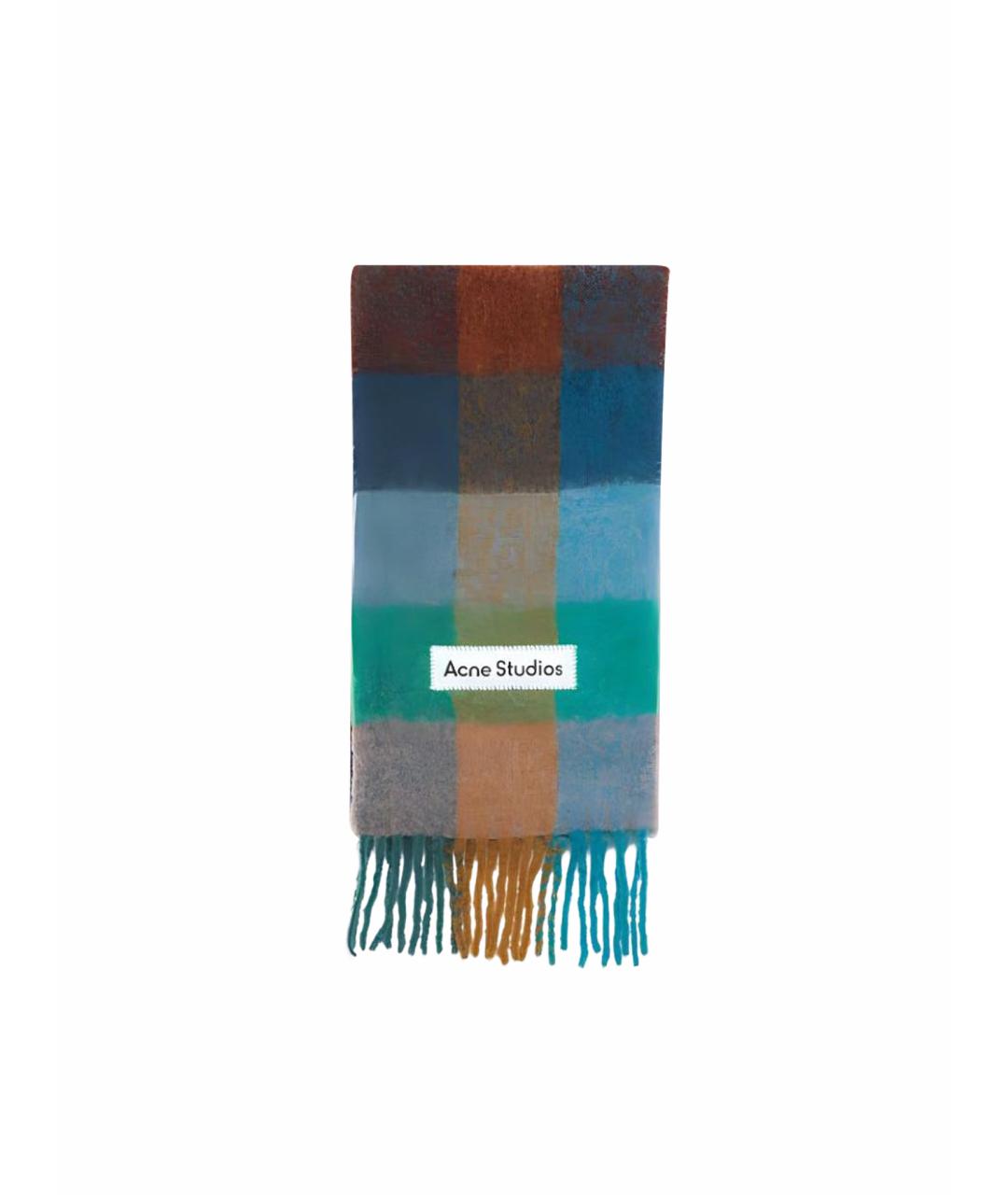 ACNE STUDIOS Мульти шерстяной шарф, фото 1