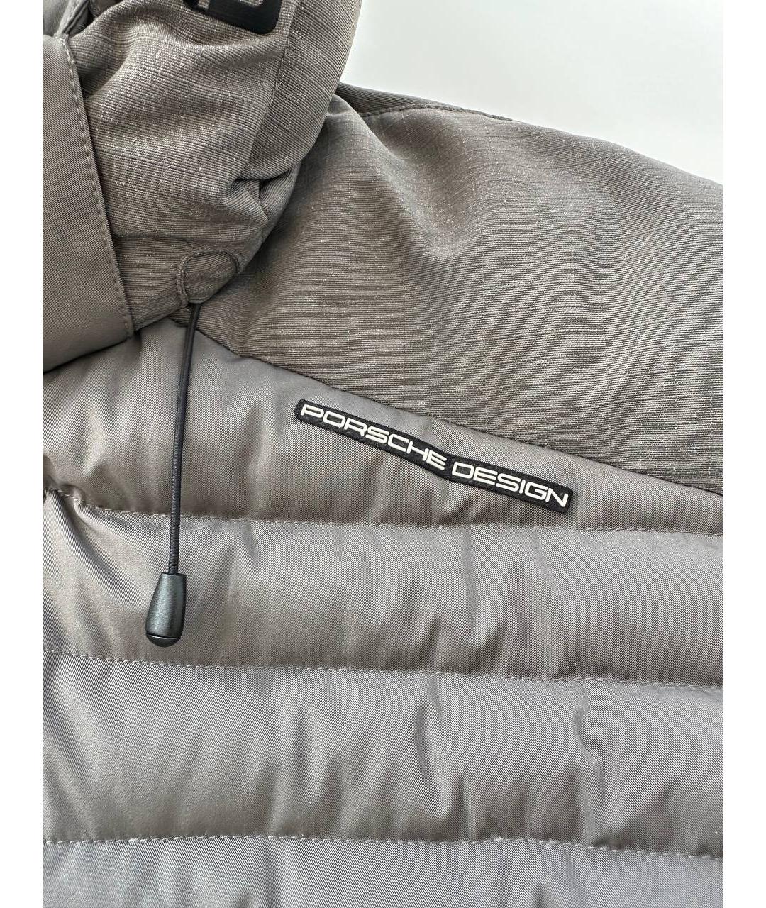 ADIDAS Антрацитовая полиэстеровая куртка, фото 8