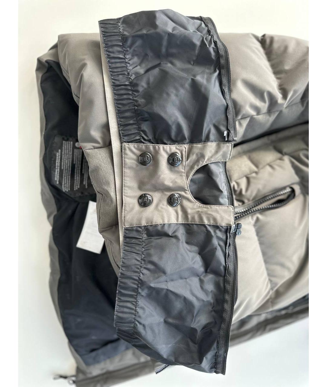 ADIDAS Антрацитовая полиэстеровая куртка, фото 2