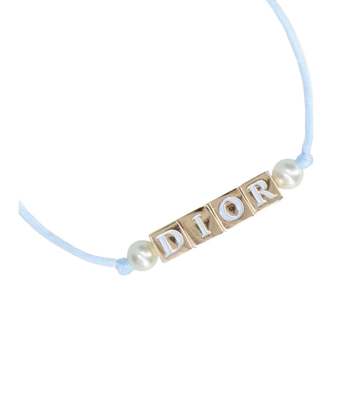 CHRISTIAN DIOR Голубой браслет, фото 2