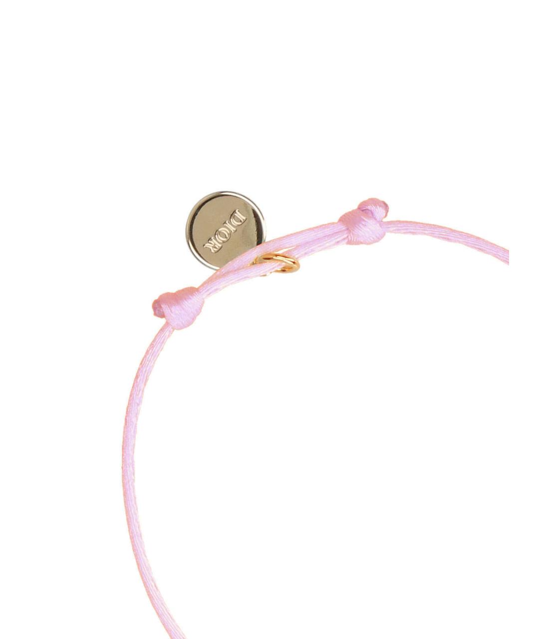 CHRISTIAN DIOR Розовый браслет, фото 3