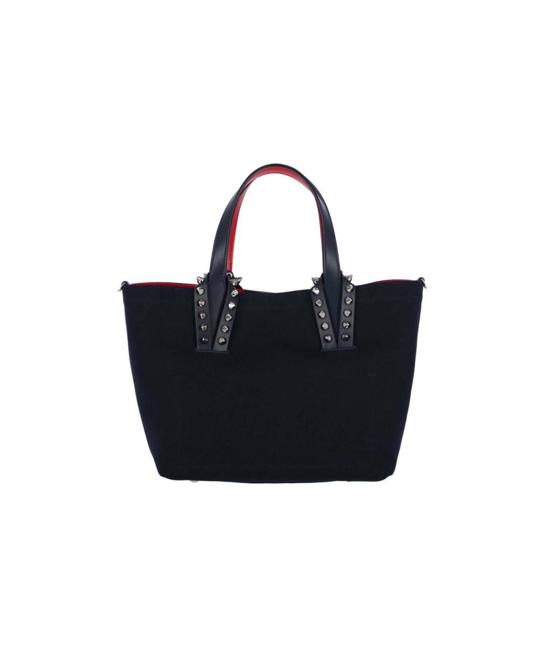 CHRISTIAN LOUBOUTIN Синяя сумка тоут, фото 3