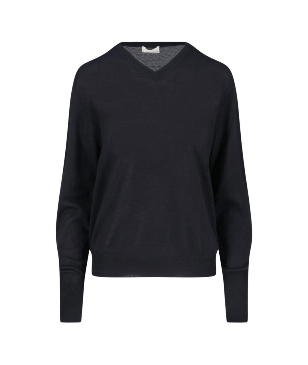 MA'RY'YA Черный шерстяной джемпер / свитер, фото 1