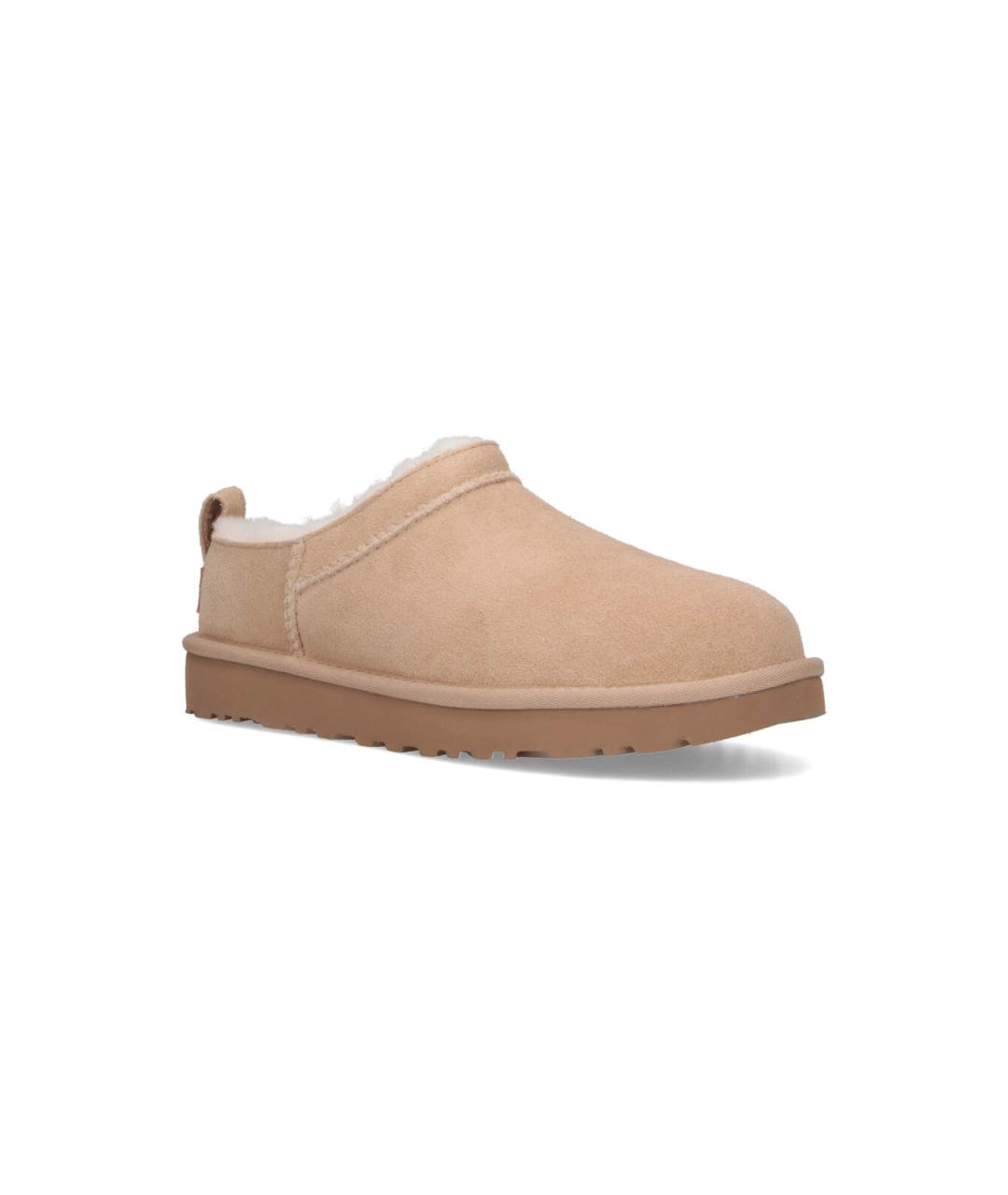 UGG AUSTRALIA Бежевые замшевые мюли, фото 2