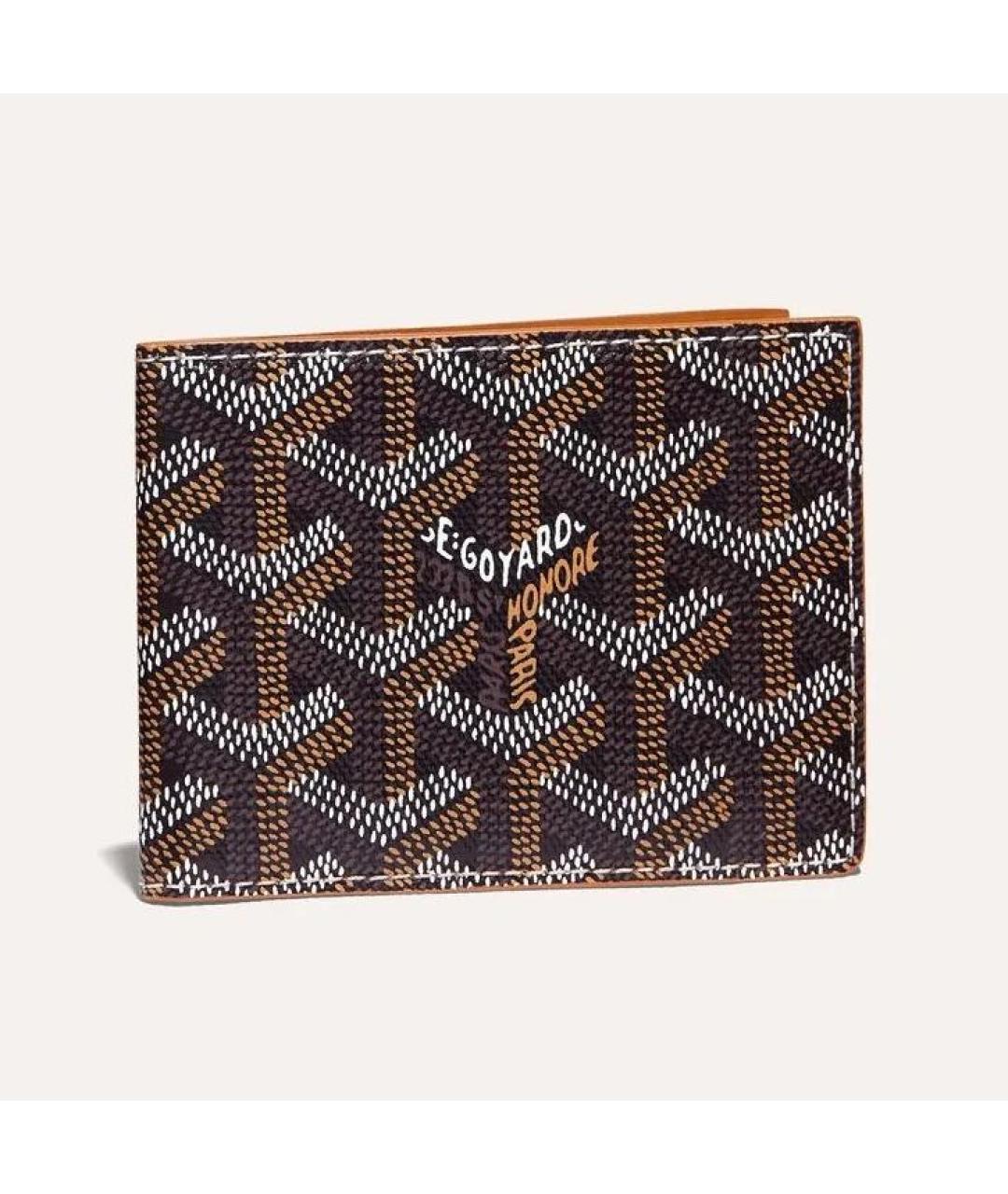 GOYARD Коричневый кошелек, фото 4
