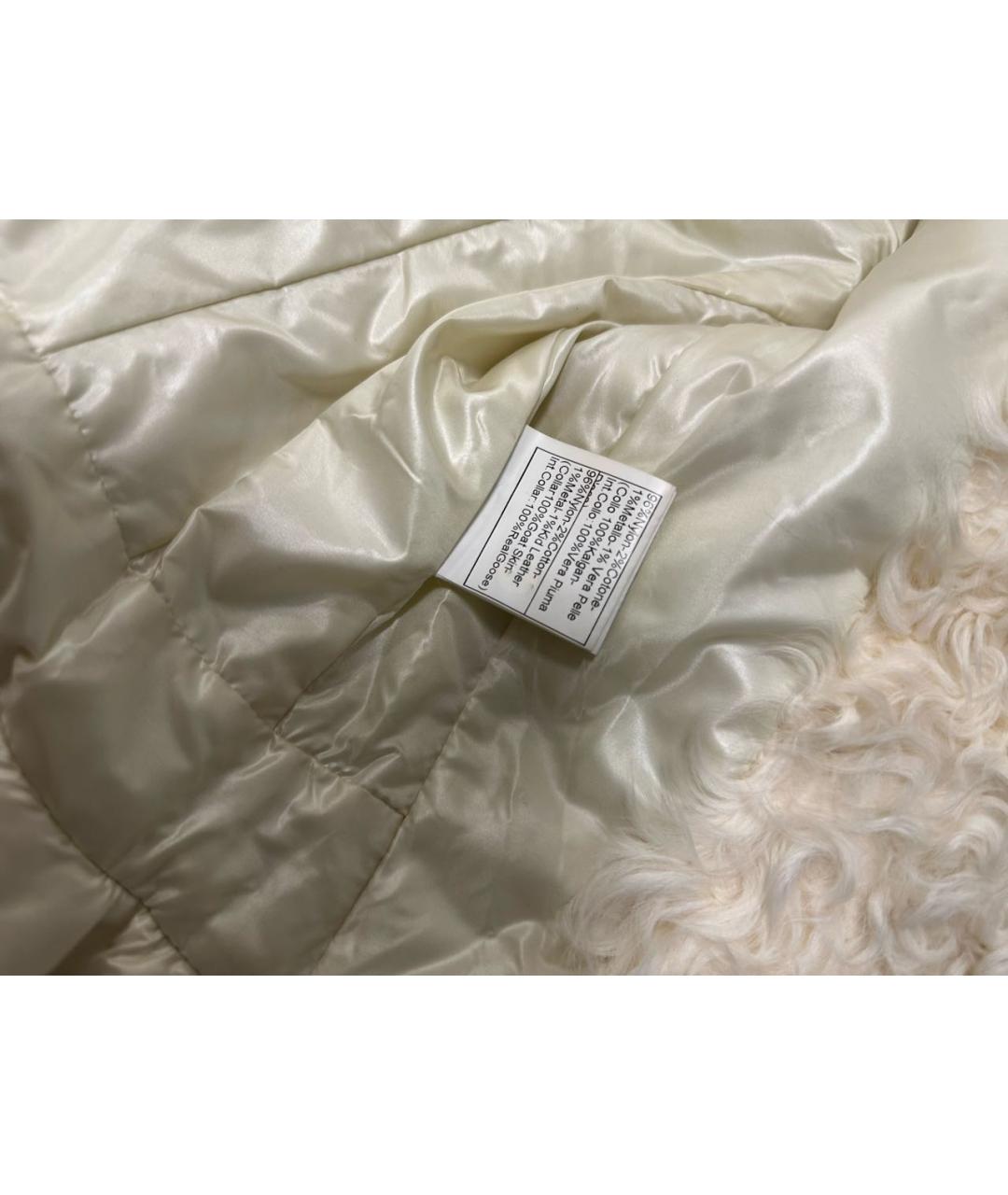ERMANNO SCERVINO Бежевая куртка, фото 8