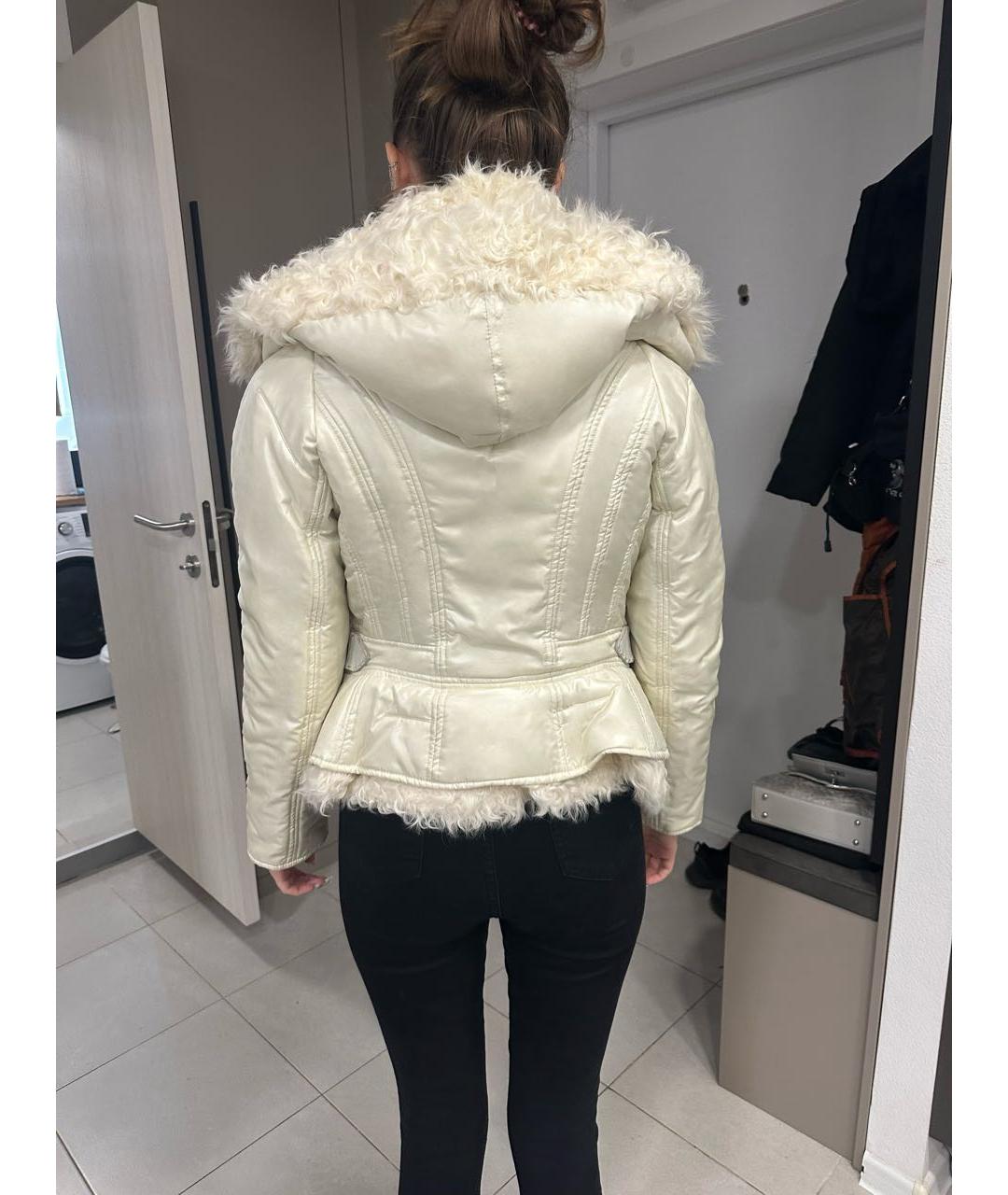 ERMANNO SCERVINO Бежевая куртка, фото 3